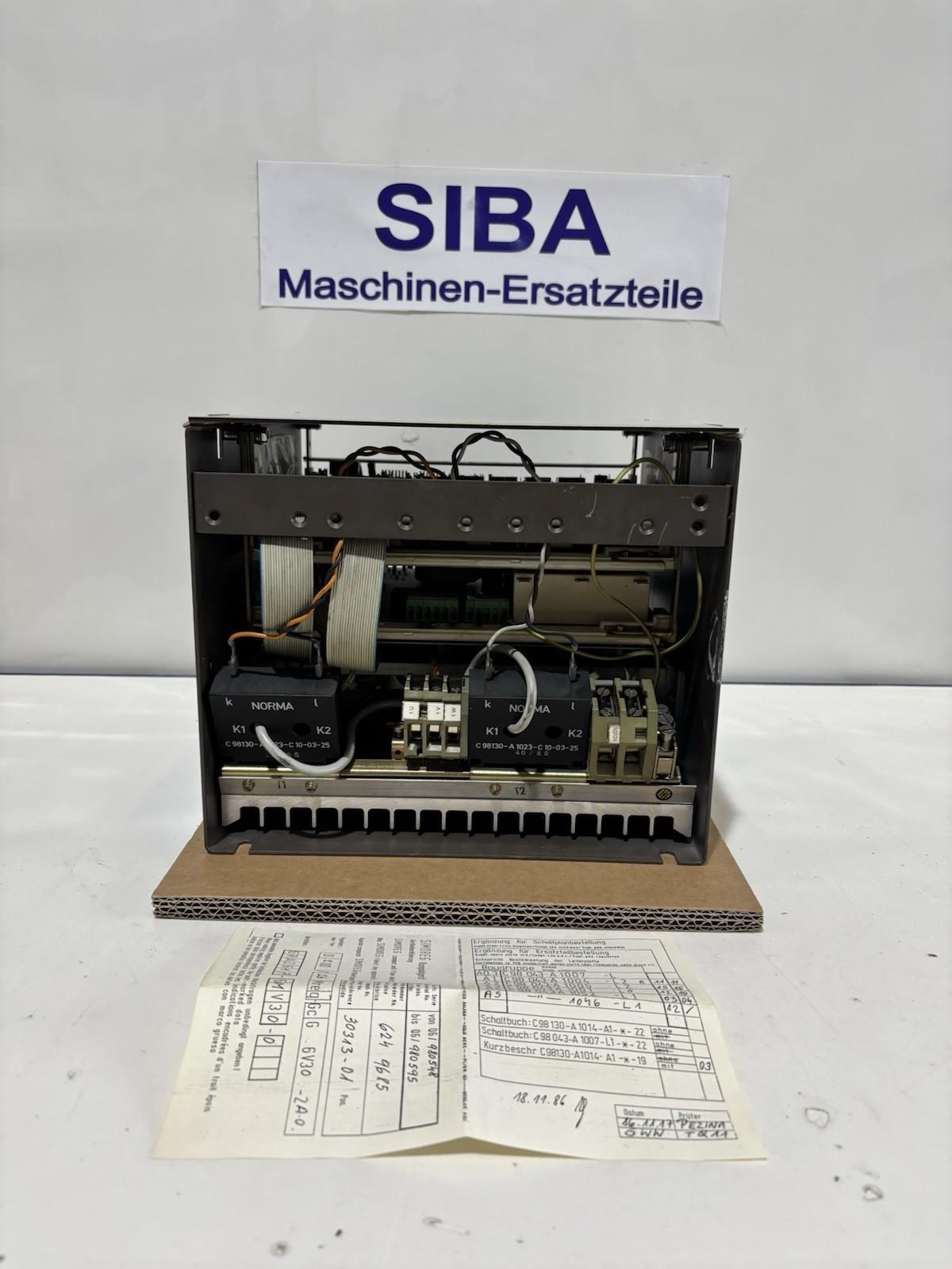 SIMOREG D200/26Mreq-GCG6V30-2A0 Compact Unit 6RA2617-6MV30-0