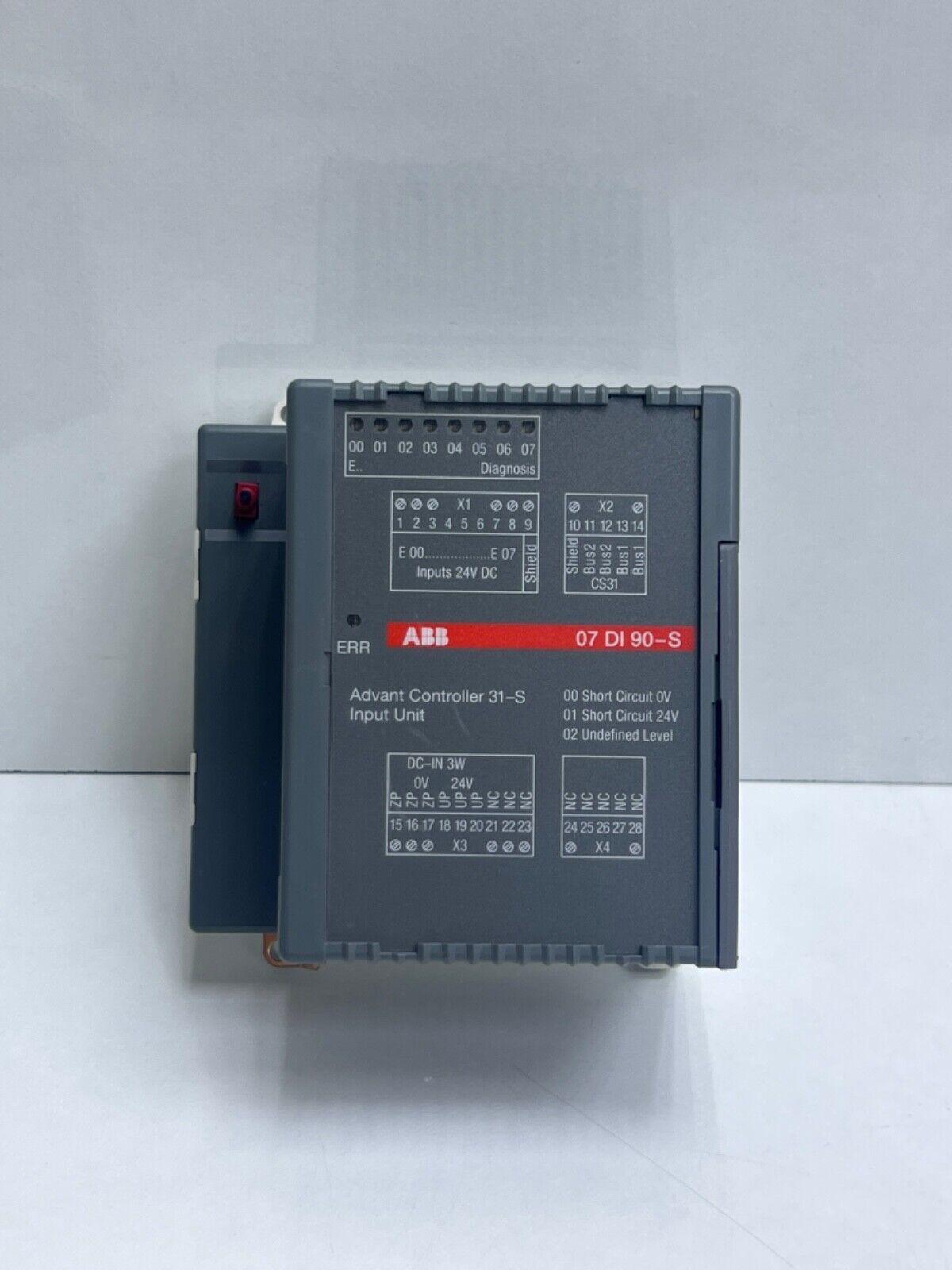 07DI90-S GJR5250900R0202 ADVANT CONTROLLER 31-S INPUT UNIT