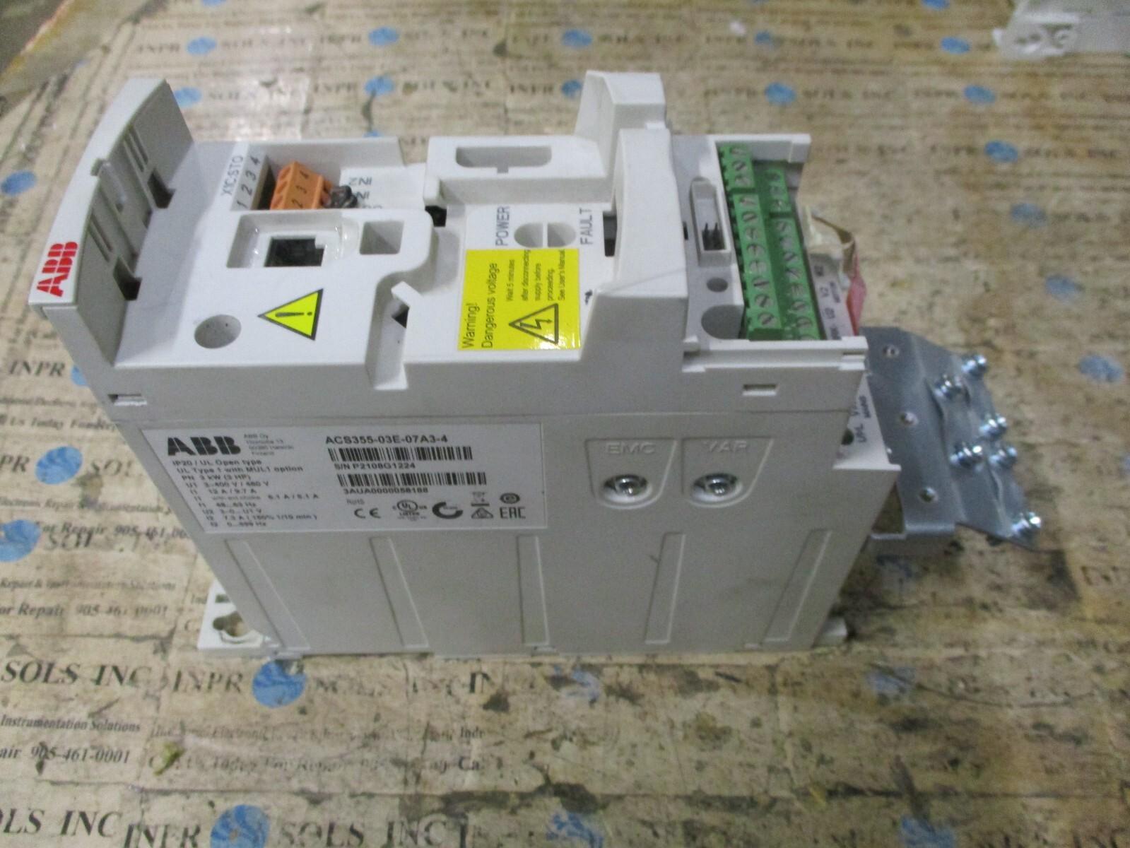 ACS355-03E-07A3-4 inverter 3KW 380V