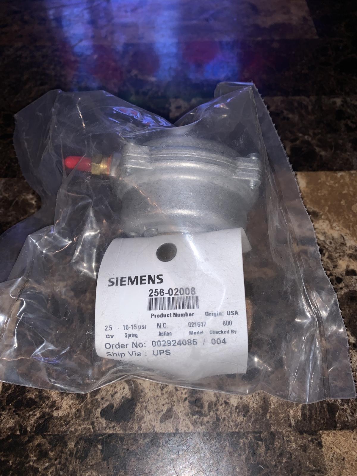 VALVE 256-02008, ACTUATOR 599-01088