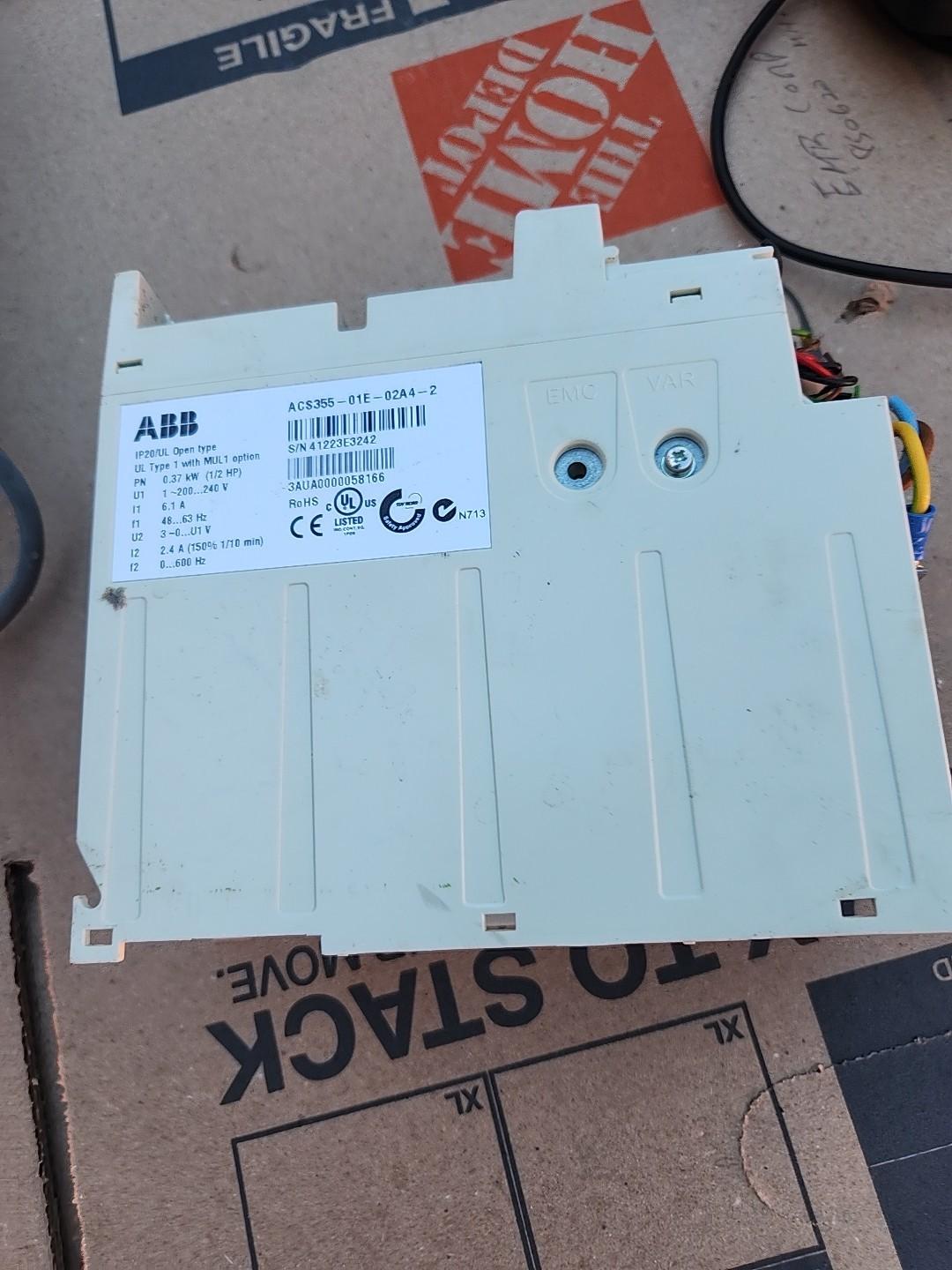 ACS355-01E-02A4-2 INVERTER ACS355-01E-02A4-2
