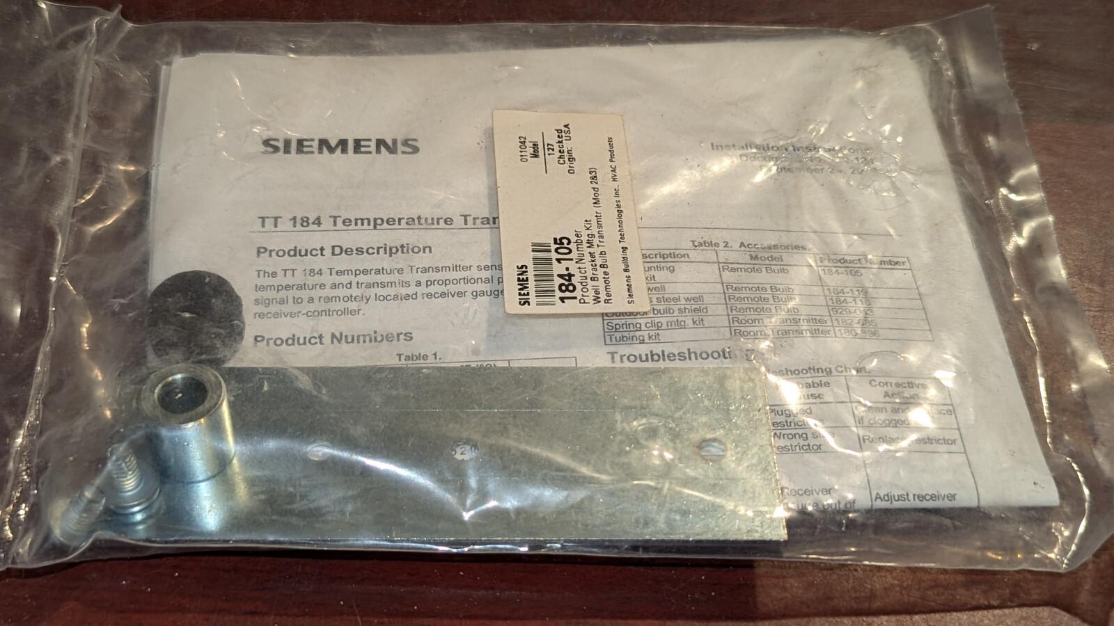 Powers 184-105 Wall Bracket Mounting Kit NIB
