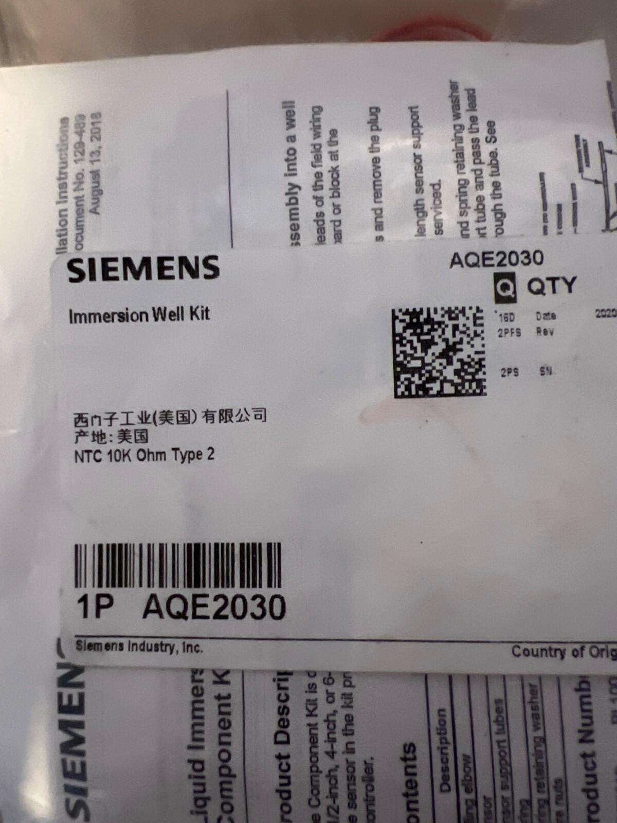 AQE2030 Immersion Well Kit