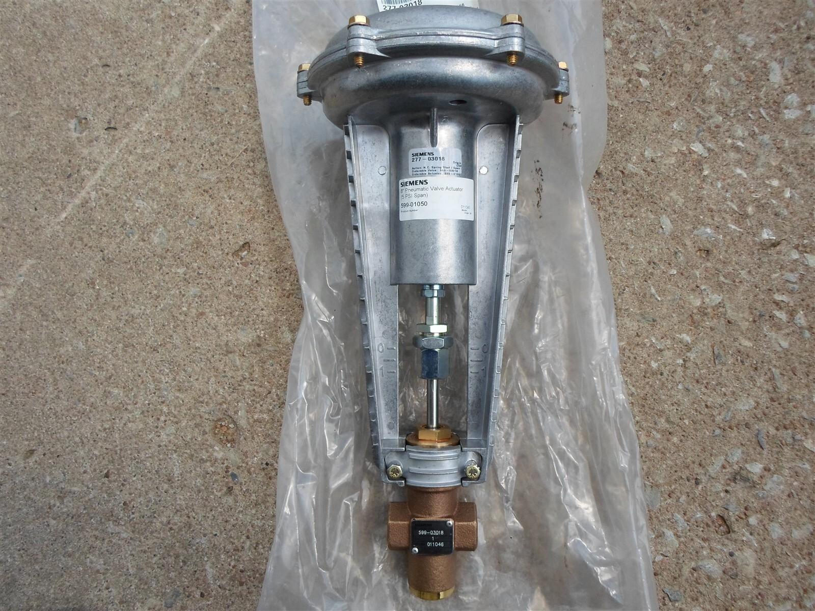277-03018 Globe Valve Flowrite 599 Series, 8" Pneumatic Valve Actu.