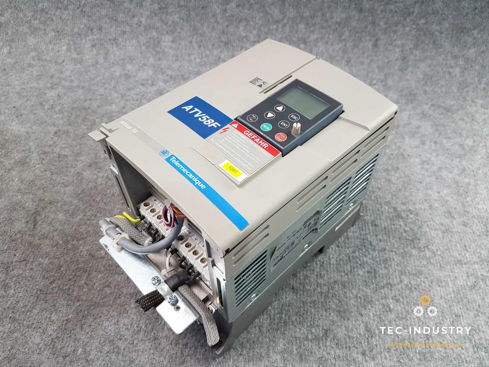 Altivar 58 ATV58F ATV58FHU29N4 SCHNEIDER ELECTRIC Motor Rating..
