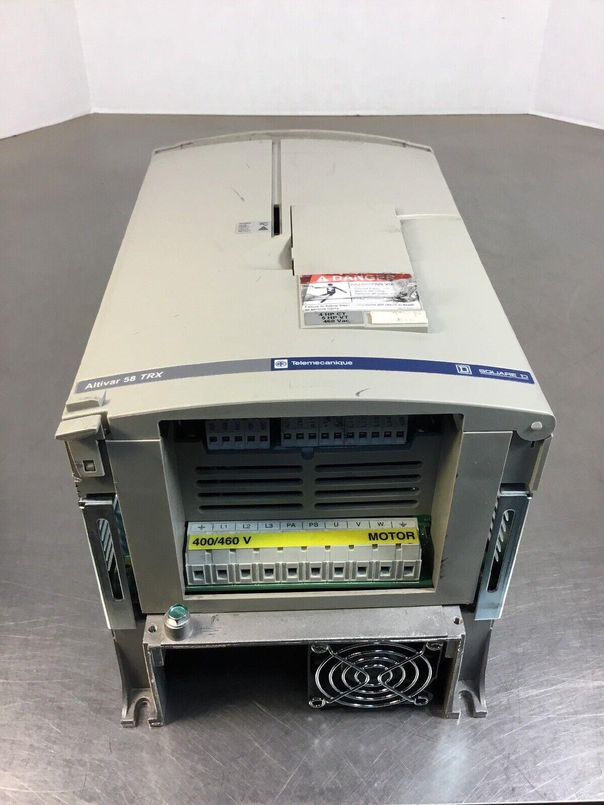 TELEMECANIQUE ALTIVAR 58 HP VARIABLE FREQ. DRIVE ATV58HU54N4XZU. 1F