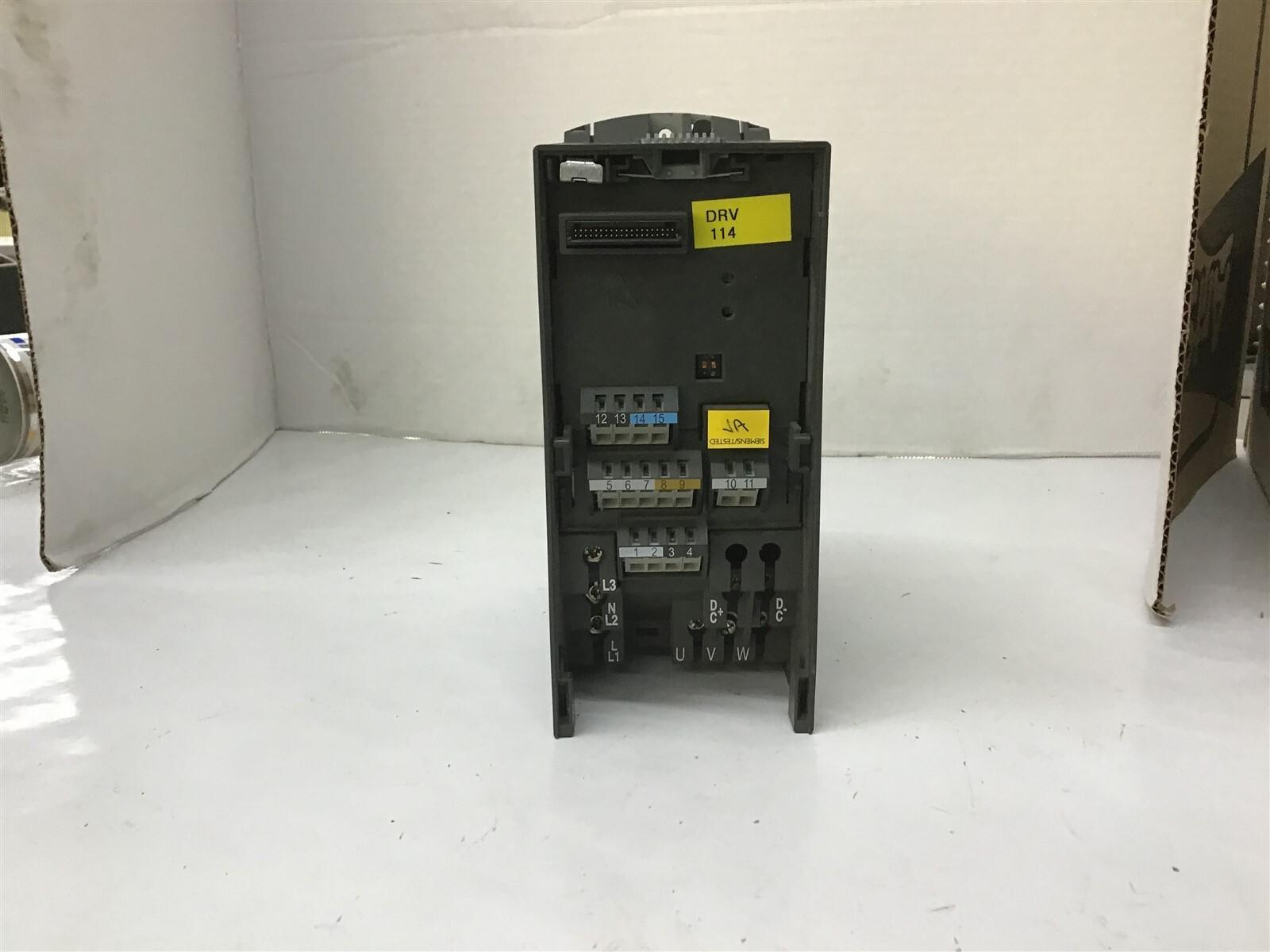 6SE6420-2UC17-5AA0 Drive