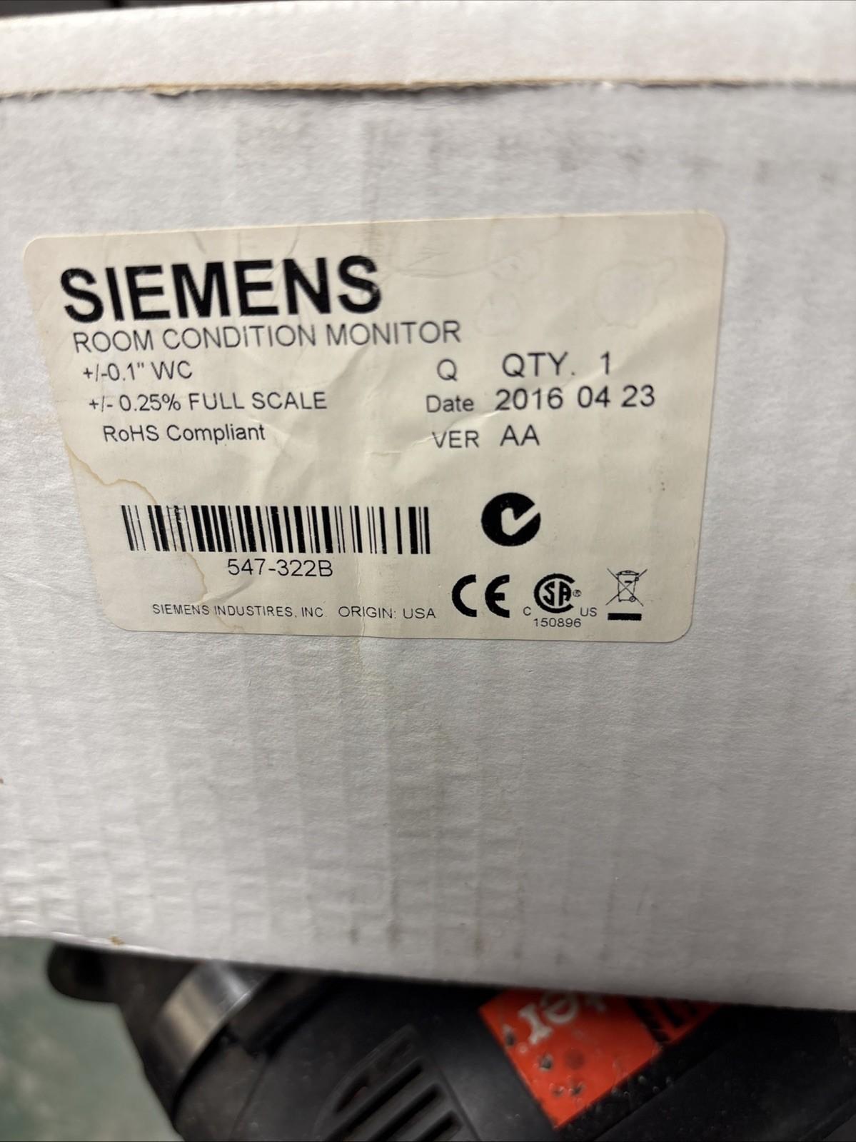 547-323B Room Condition Monitor