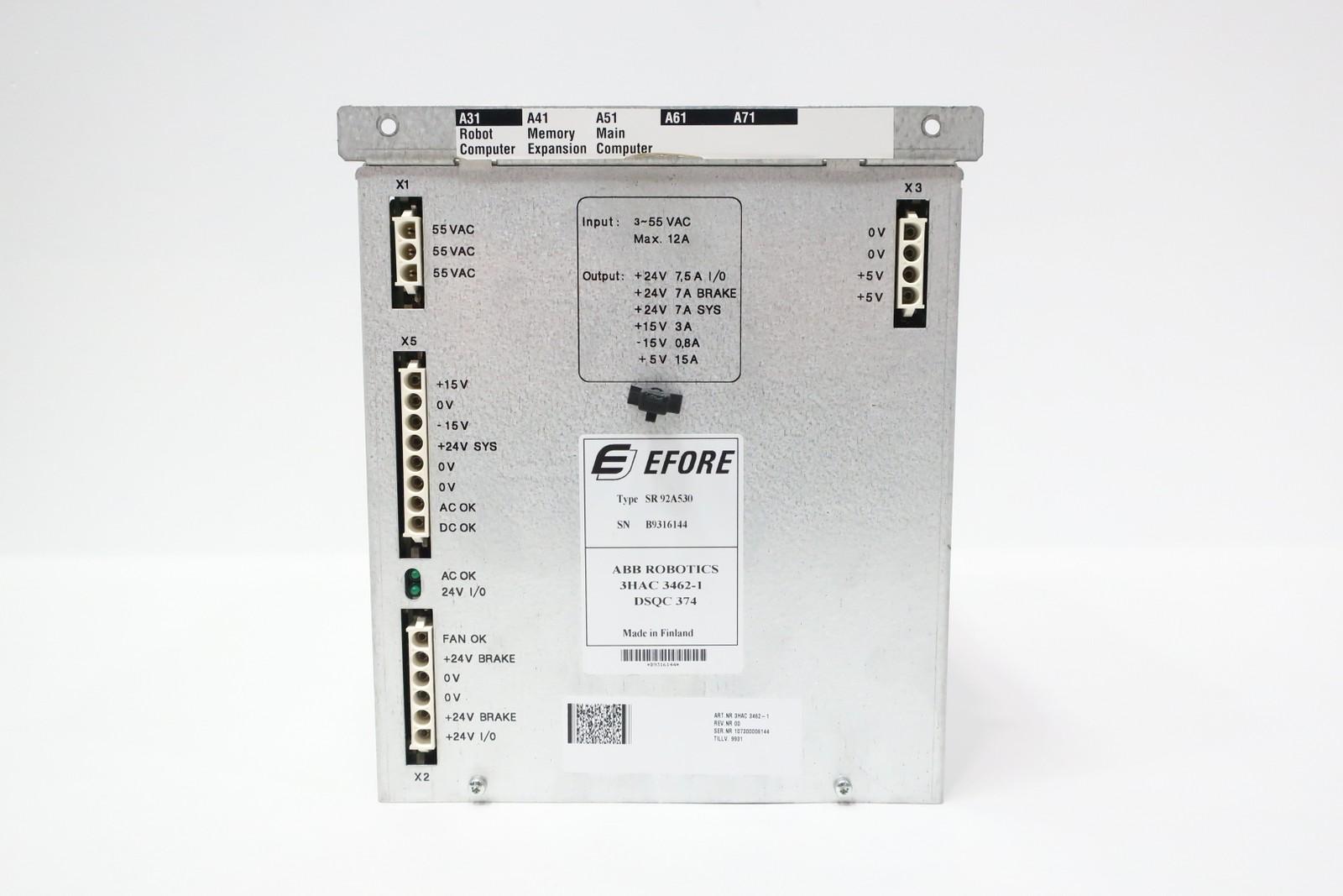 Power Supply:3hac-3462-1(Repair Evaluation Only)