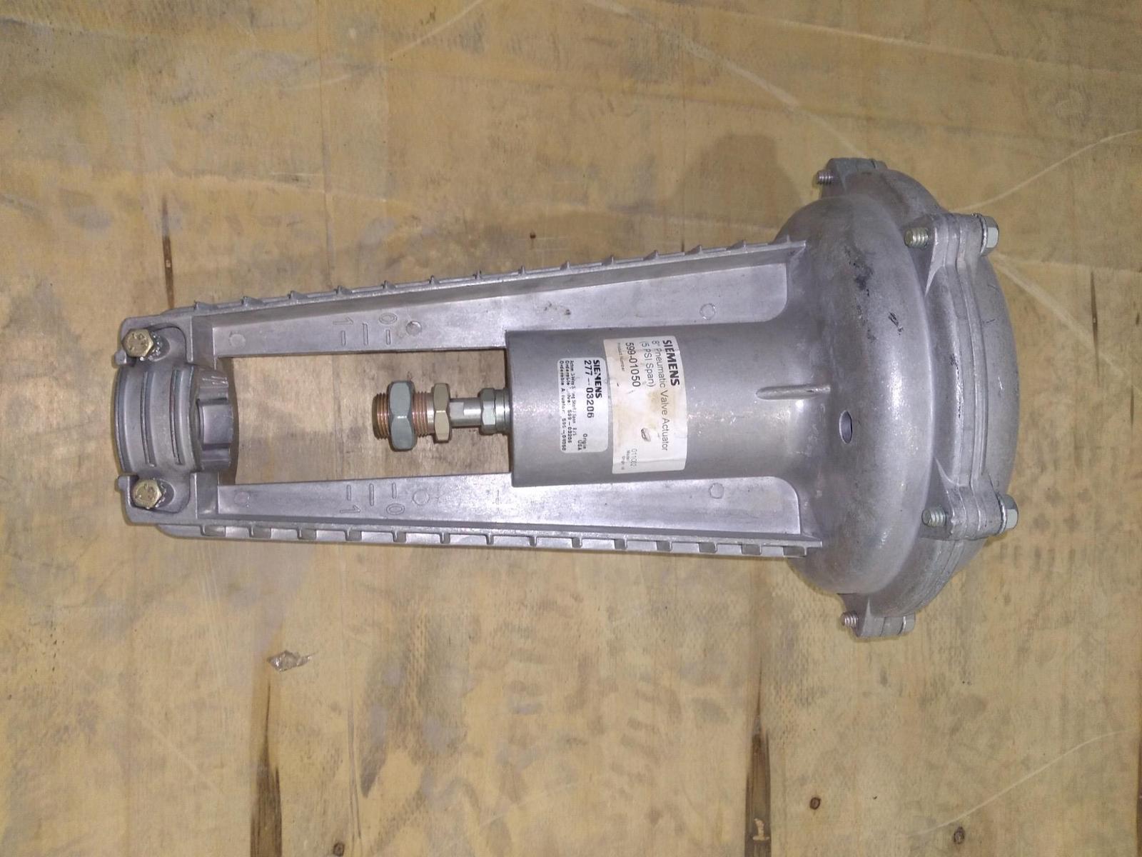 277-03206 SIEMENS 599-01050 8" PNEUMATIC VALVE ACTUATOR