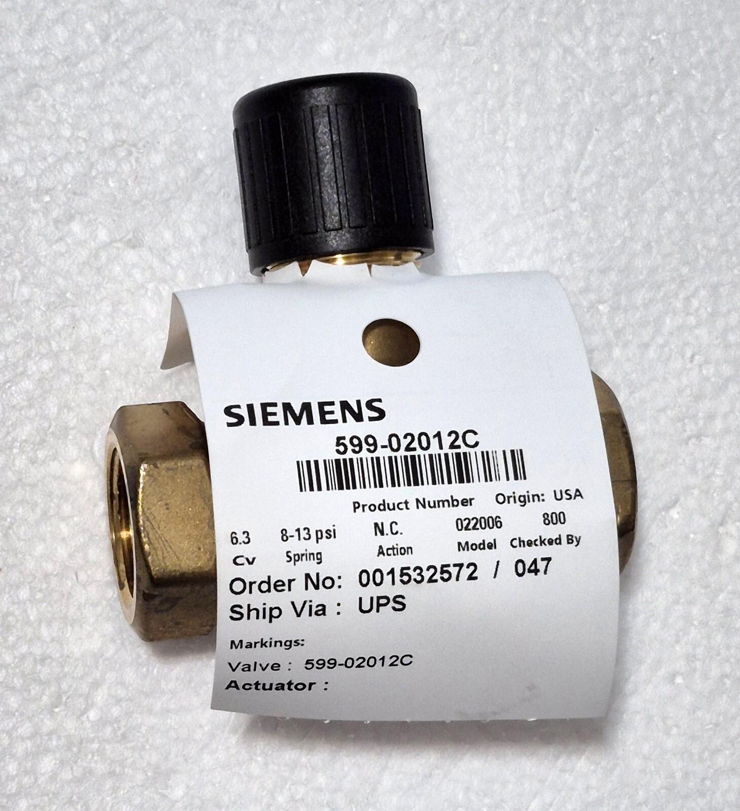 Powermite 599 Series Valve 599-02012C 3/4” Brass Valve