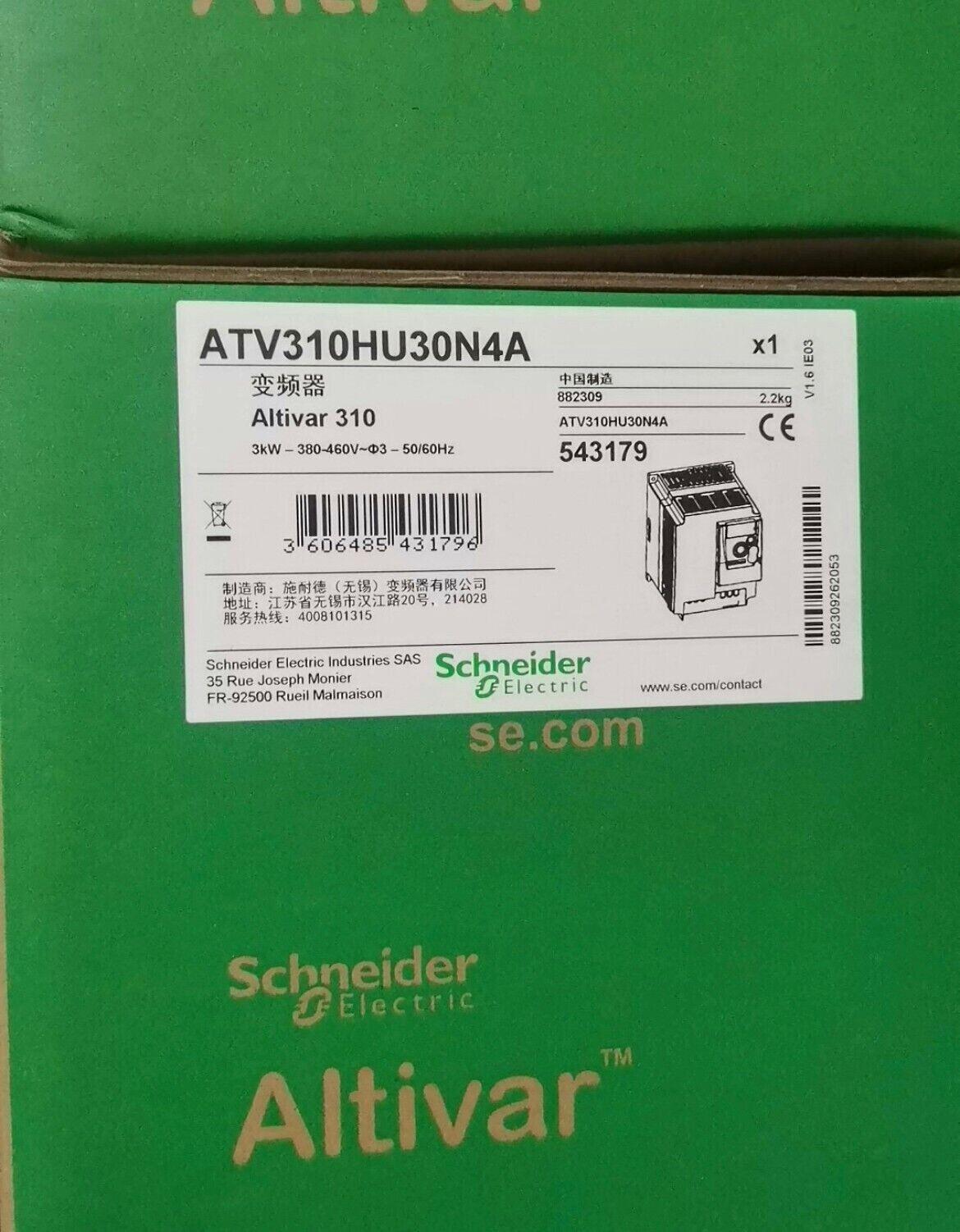 For ATV310HU30N4A frequency converter Three phase 380V