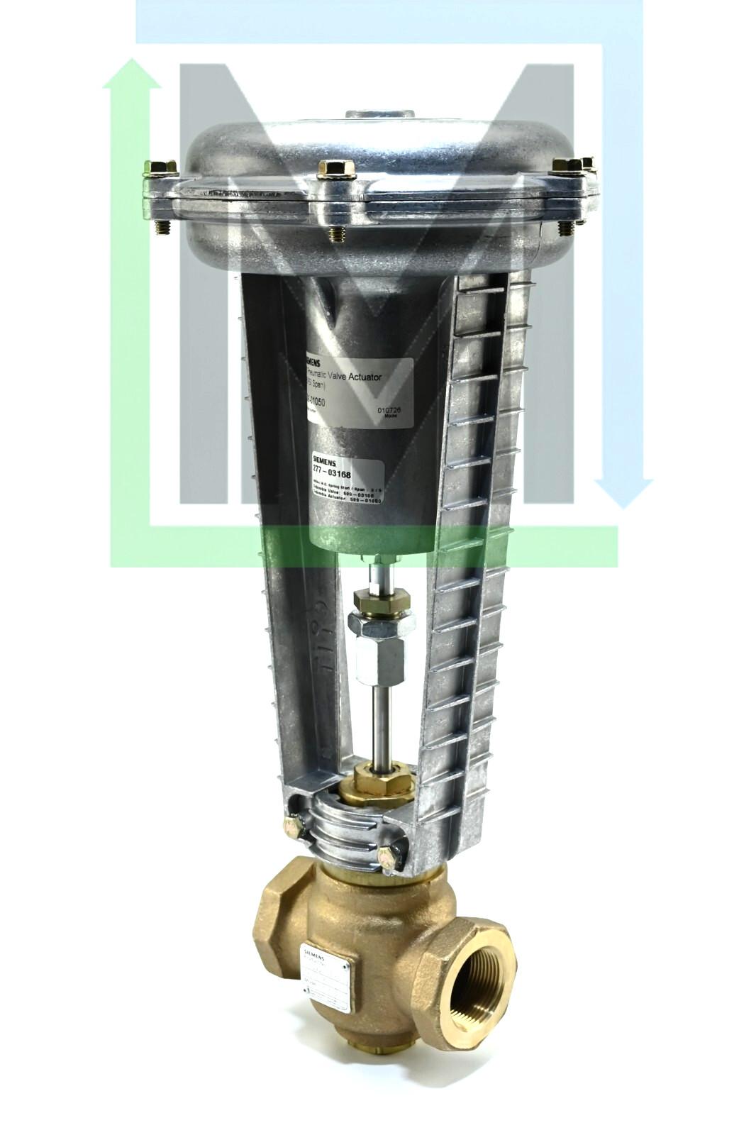 277-03168 5psi span 3/4" Stroke 1/8" NPT Pneumatic 8" Valve Actuator