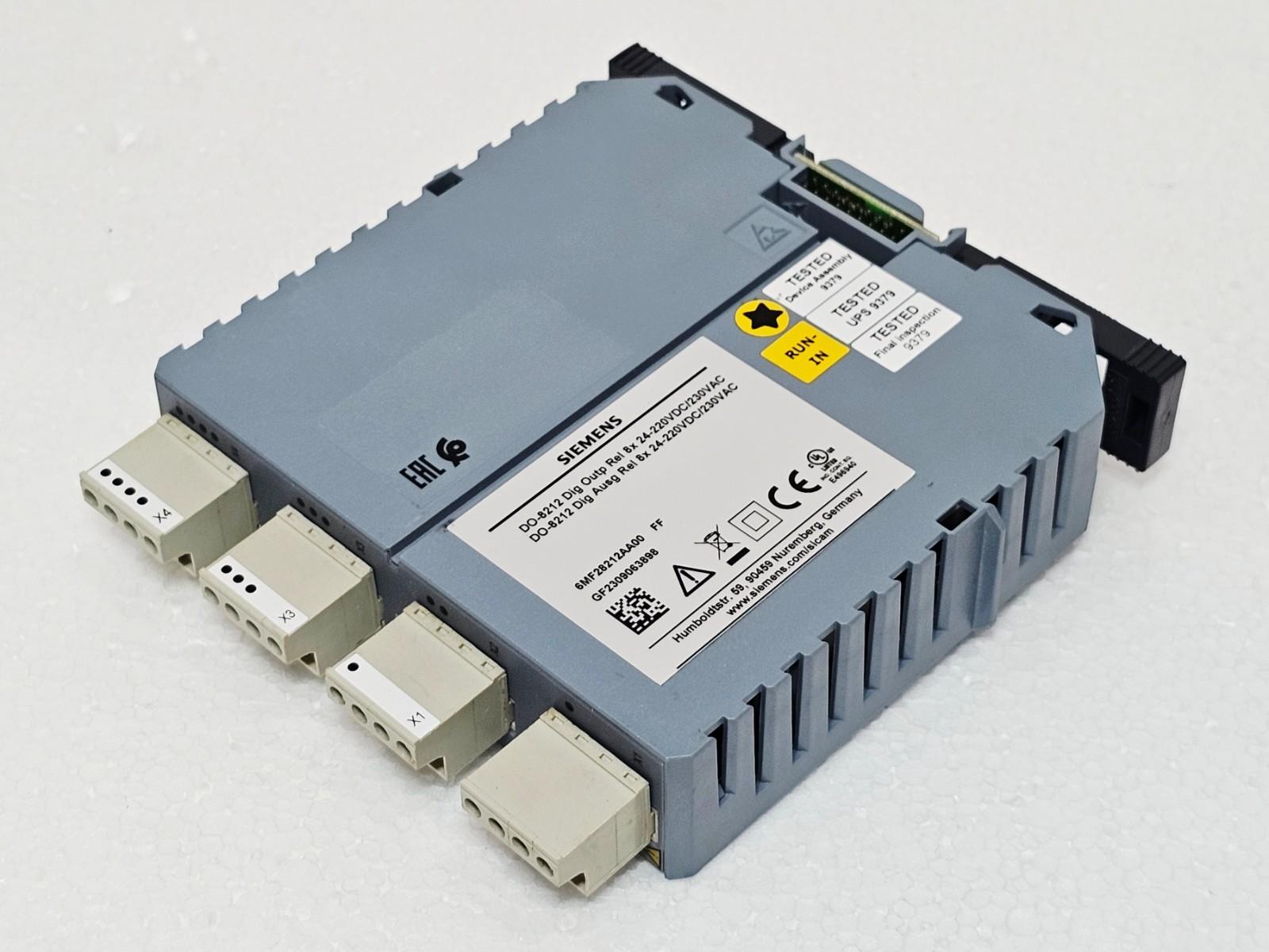 6MF28212AA00 SICAM Series DO-8212 Output REL 24 220VDC/230VAC MODULE