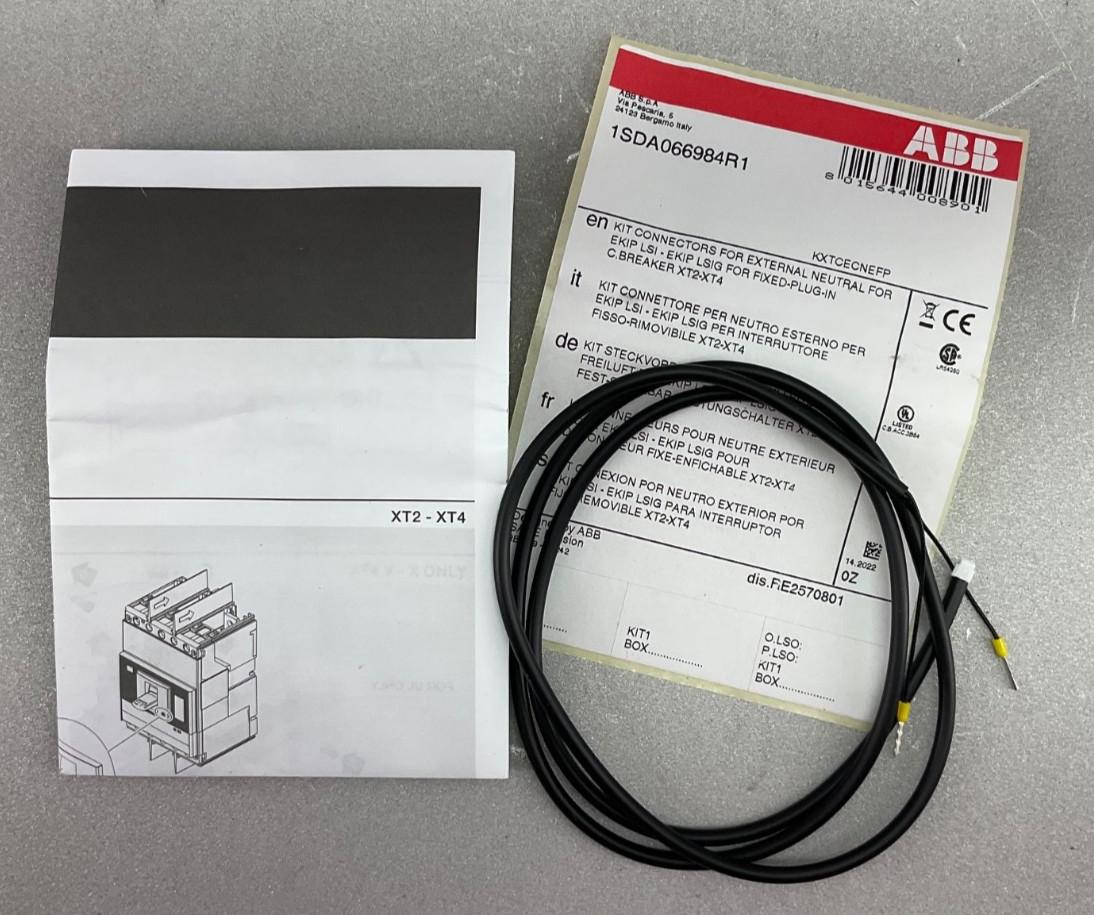 KXTCECNEFP KIT CONNECTORS FOR EXTERNAL NEUTRAL FOR EKIP LSI LSIG XT2-XT4