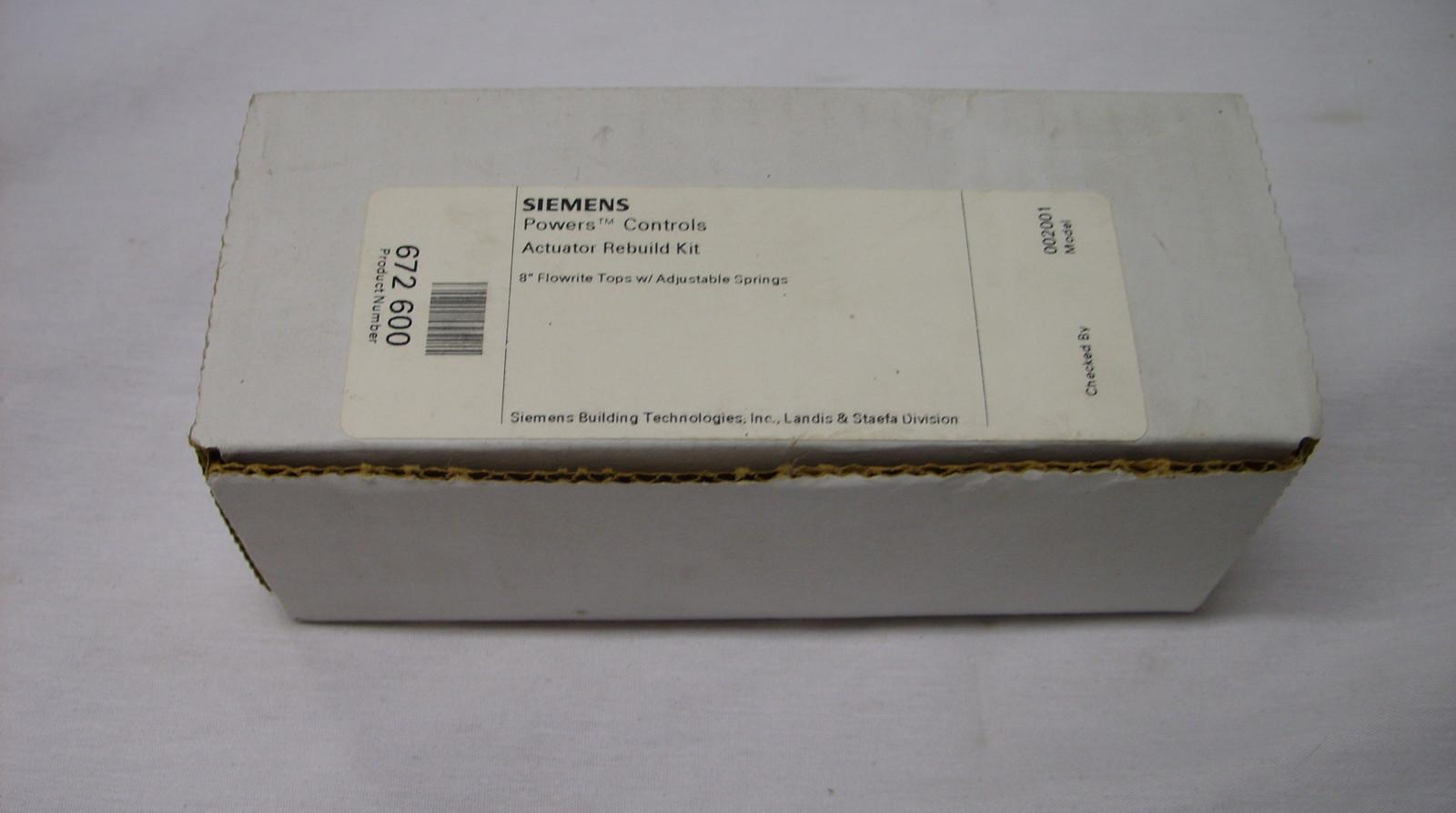 POWERS CONTROLS FLOWRITE ACTUATOR VALVE REBUILD KIT 672-600 002001