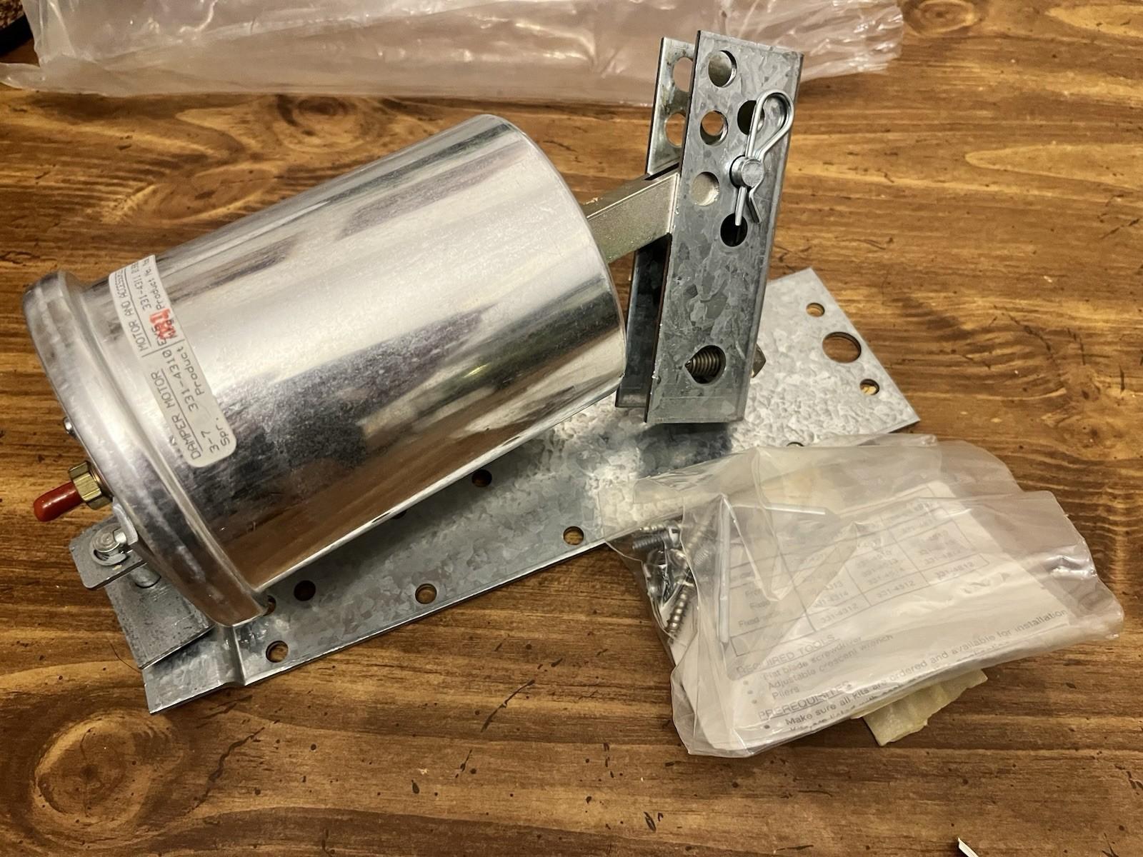 331-4311 Landis Staefa No. Pneumatic Damper Motor Actuator 4E702A HVAC