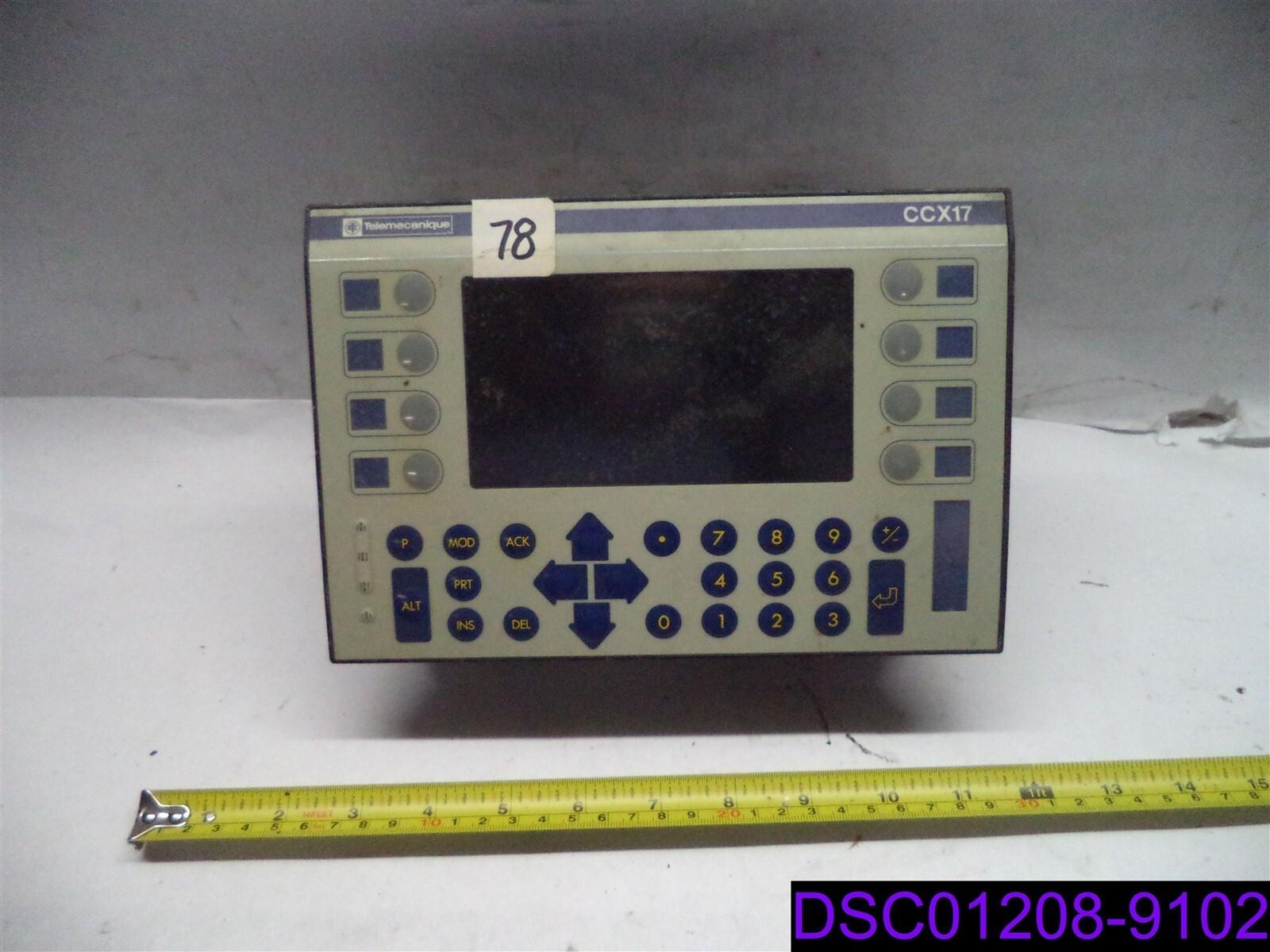 SCHNEIDER TCCX1730LW OPERATOR INTERFACE PANEL INCH LCD