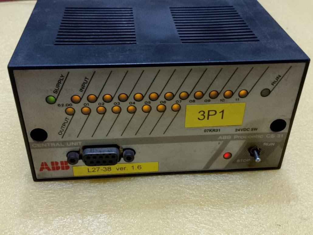 PROCONTIC 07KR31 CS 31 CENTRAL UNIT 24 VDC 5W