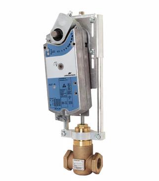 298-03164 Globe Valve 1/2" Brass 250 PSI 24V NEMA