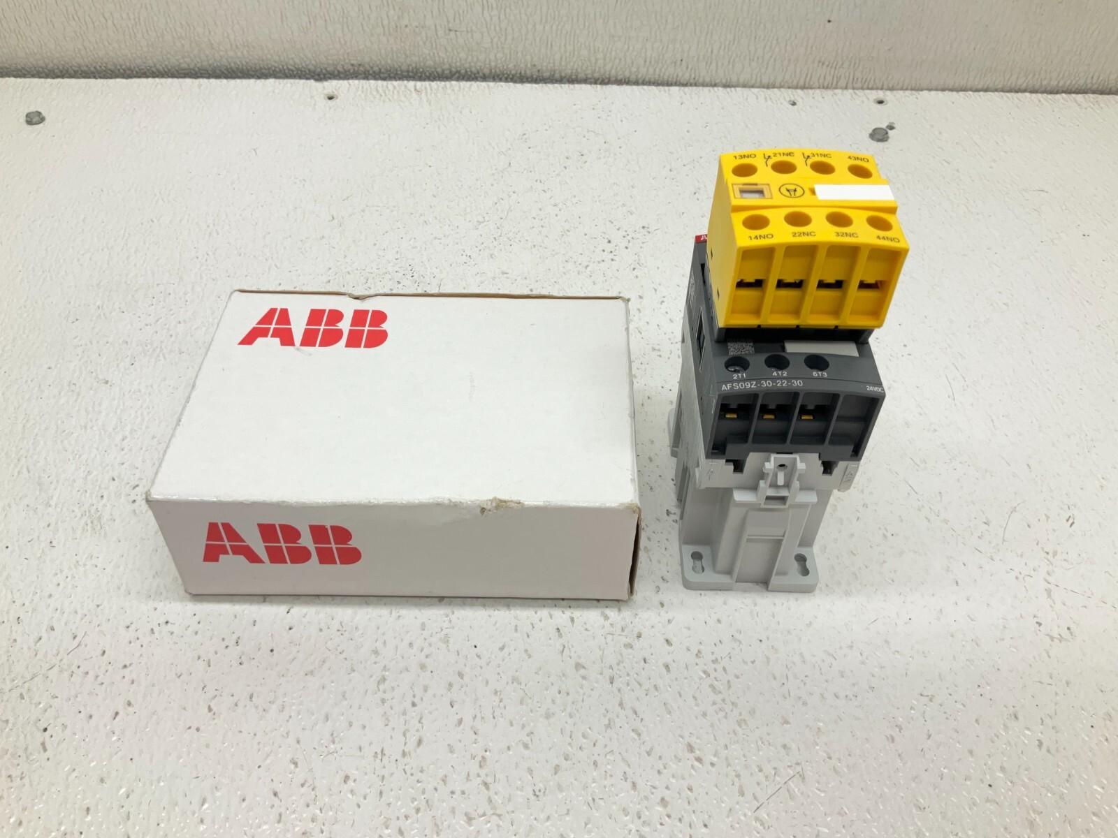 AFS09Z-30-22-30 Contactor 24 VDC Coil 1SBL136082R3022