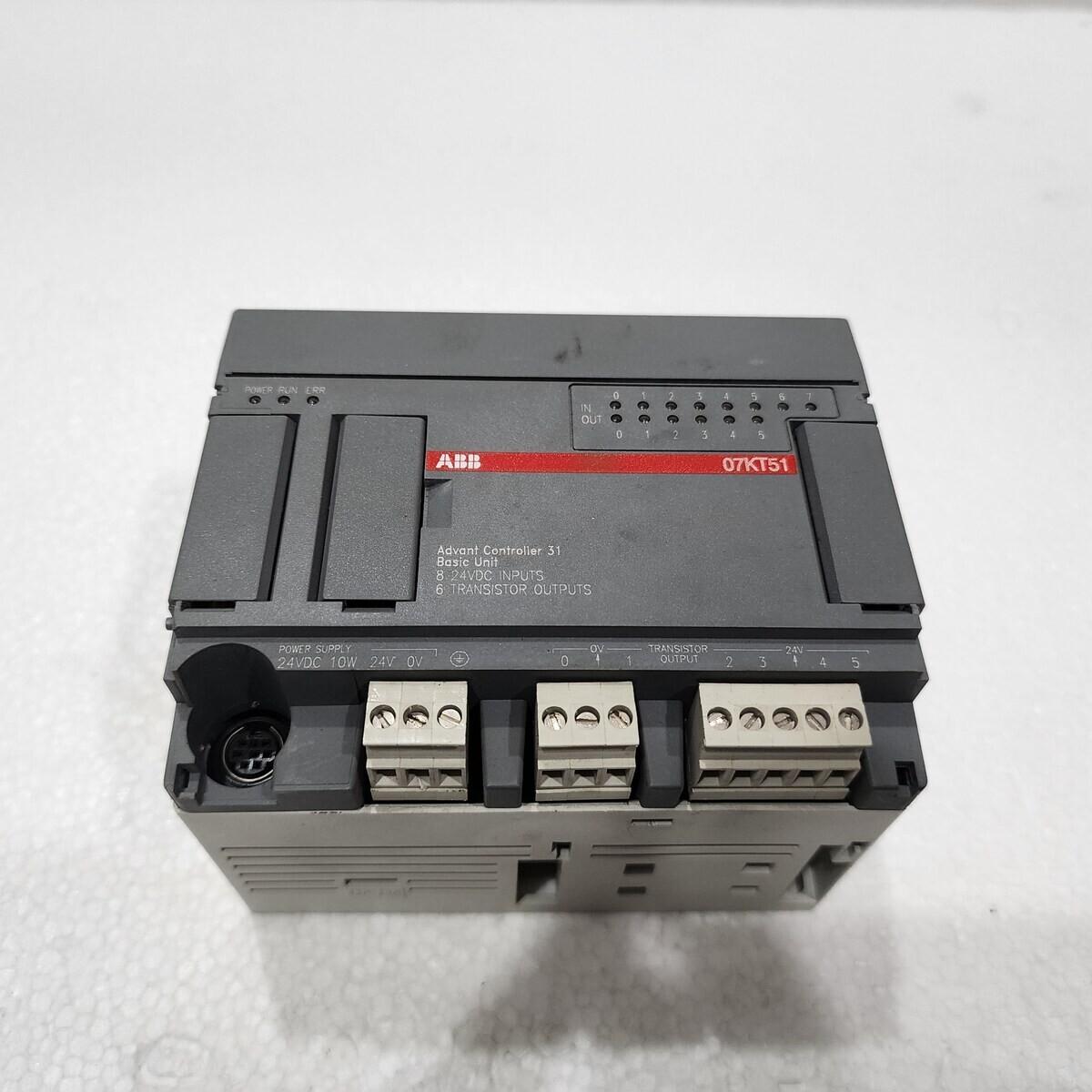 07KT51-I18 BASIC UNIT ADVANT CONTROLLER 31 1SBP260012R1001