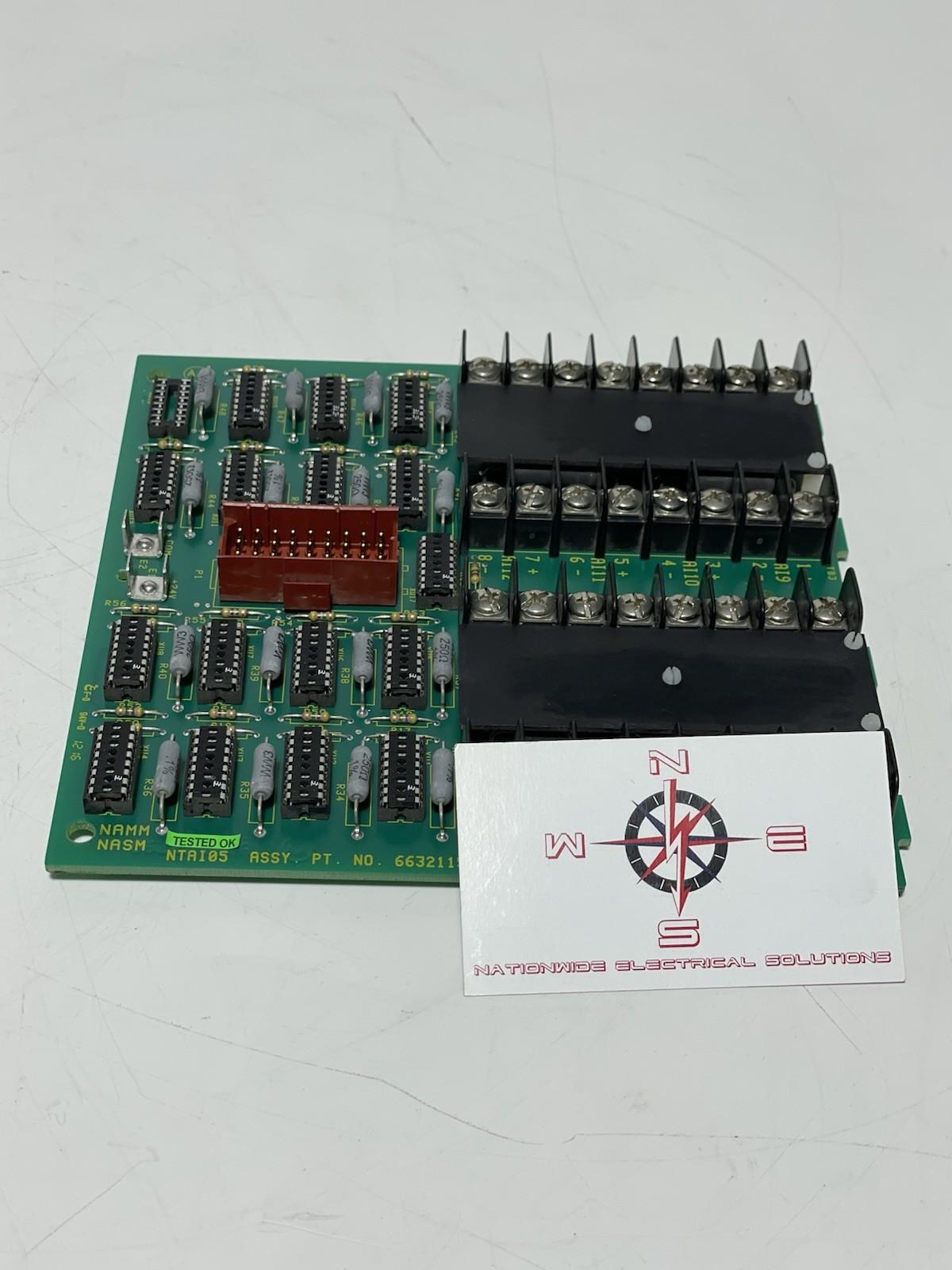 NTAI05 Analog Input Termination Unit Board