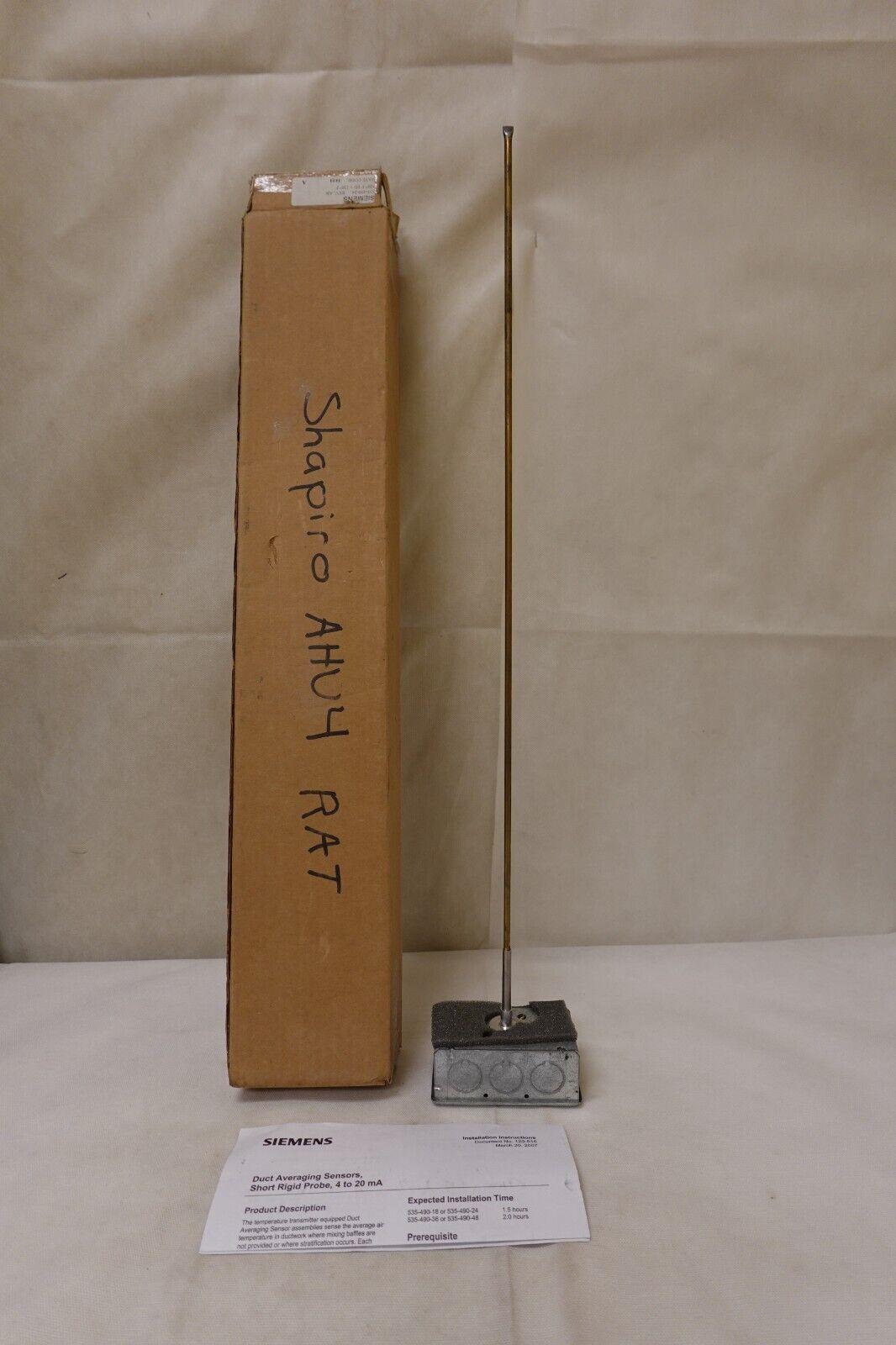 535-490-24 HVAC Duct Averaging Temperature Sensor Job Prepped Surplus