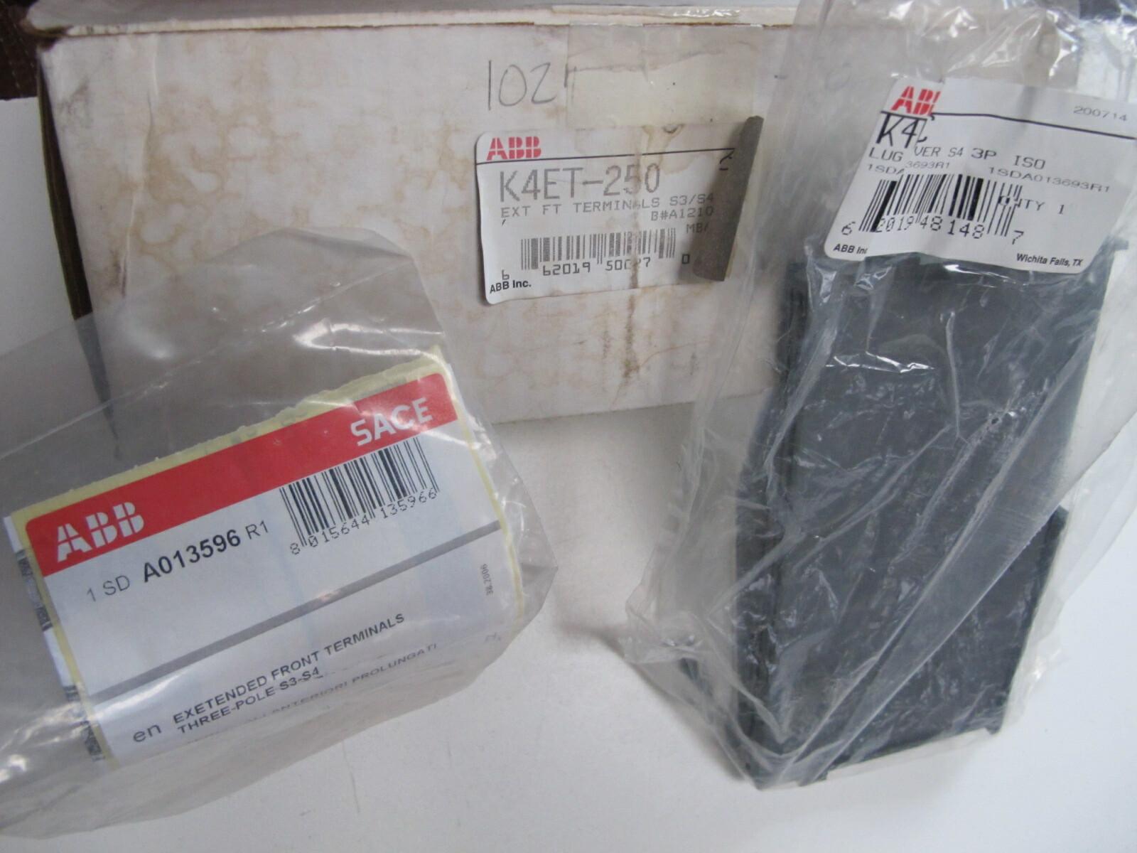K4ET-250 EXT FT TERMINALS S3/S4 250A