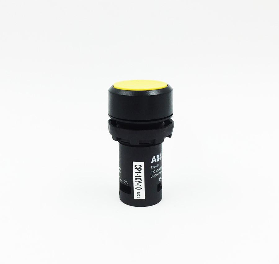 CP1-10Y-10 self resetting flat head button switch