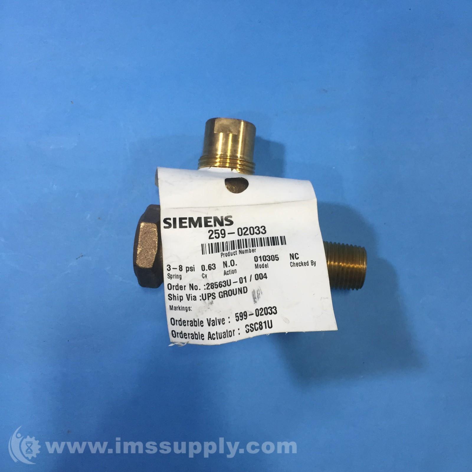 259-02033 Valve Assembly 9225