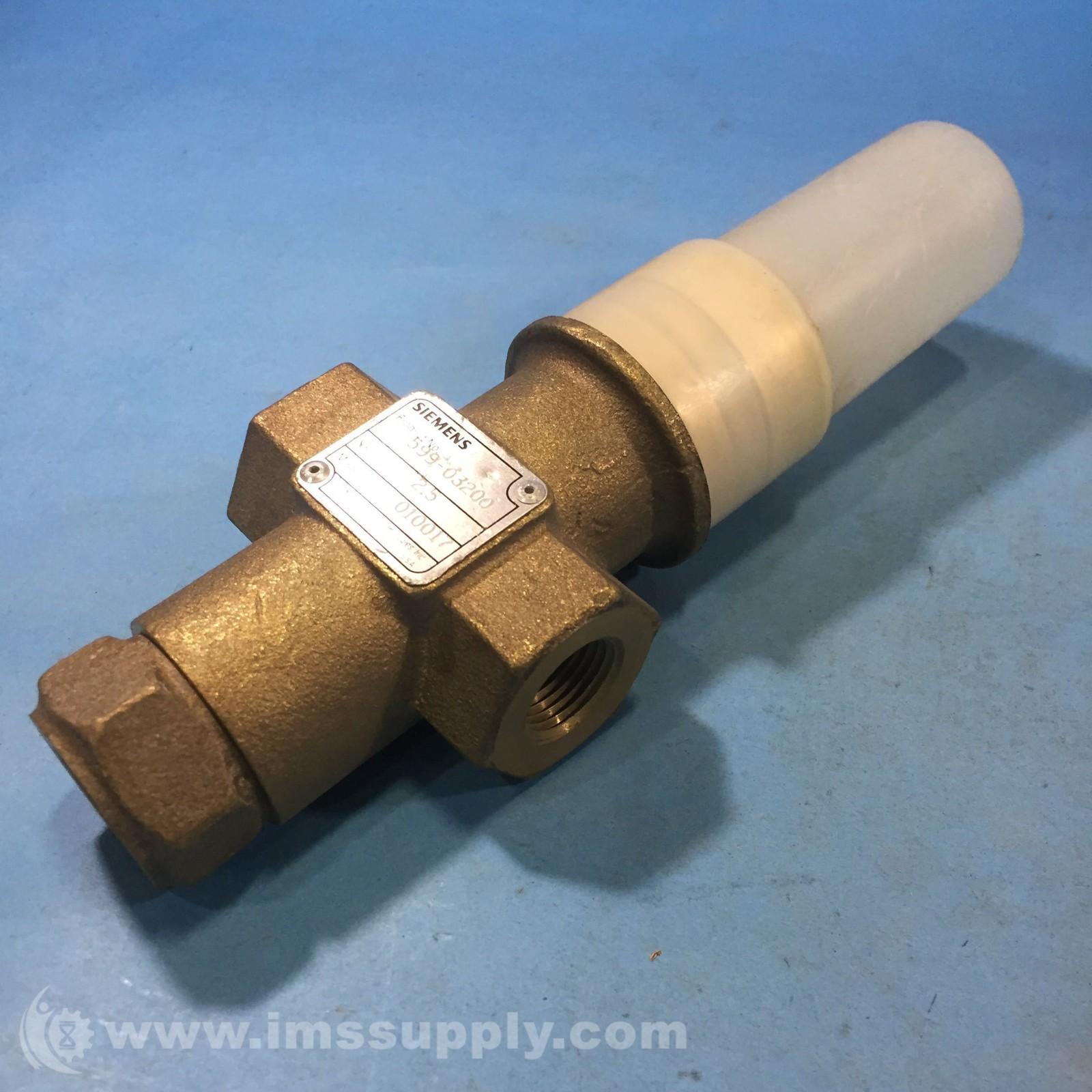 599-03200 1/2" 3-Way Brass Mixing Valve Body FNIP