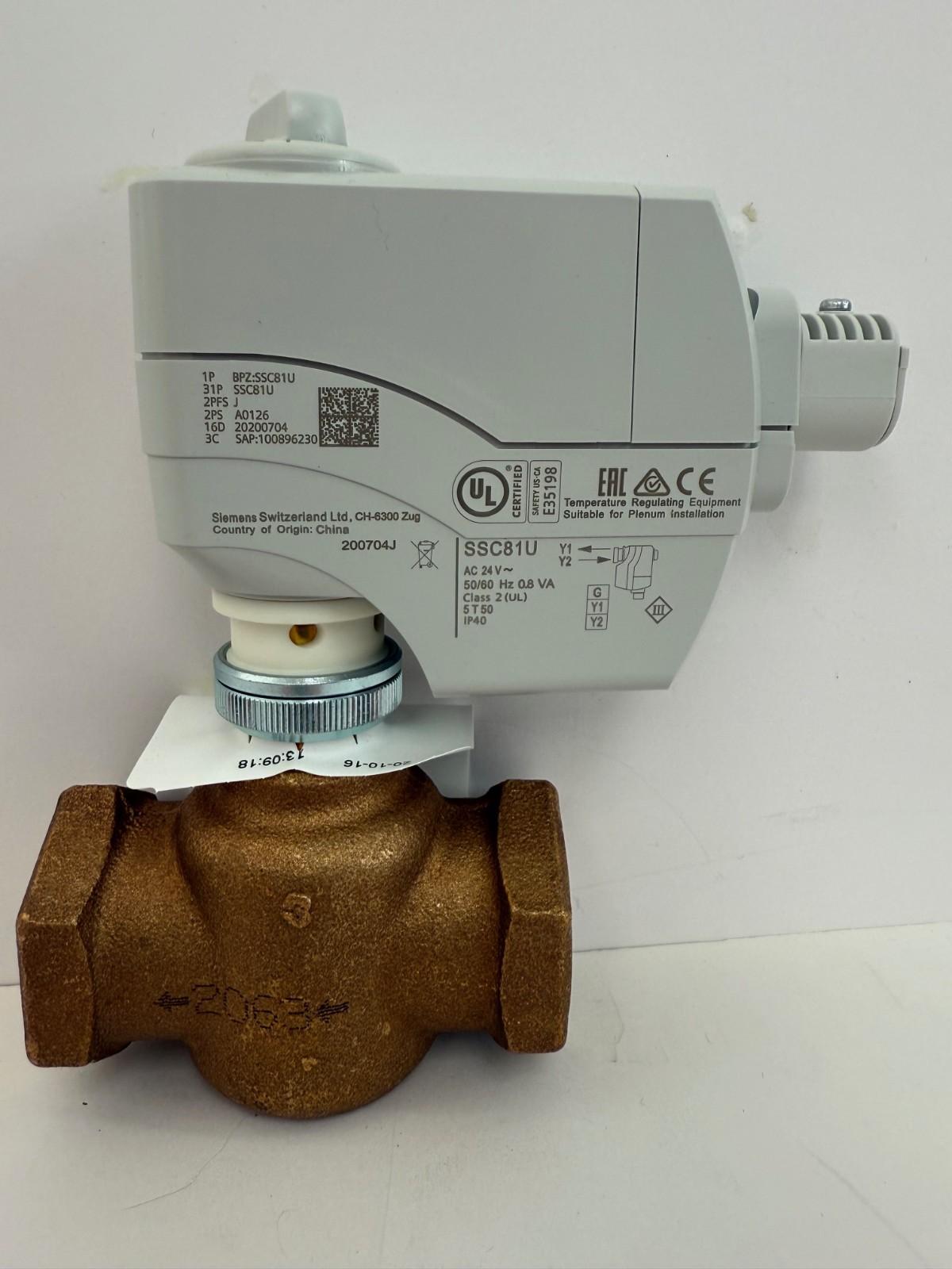 599-02063 1/2" 2-Way N/O Globe Valve Body, Female Female 10 Cv) 1N.0V