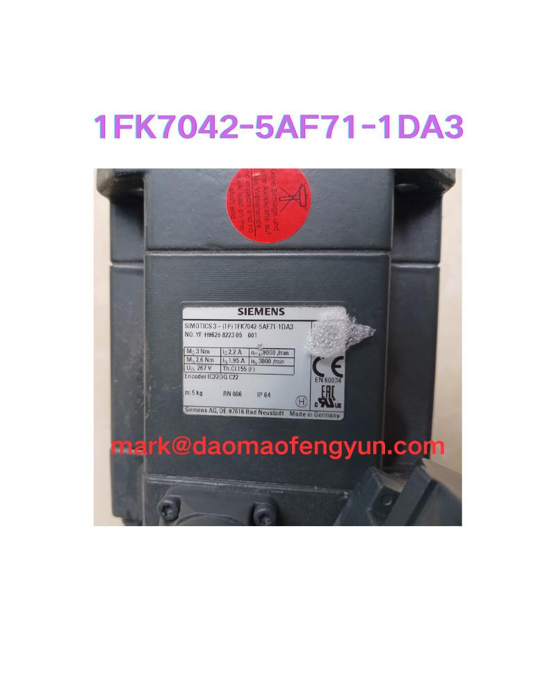 1FK7042-5AF71-1DA3 Motor Test OK,