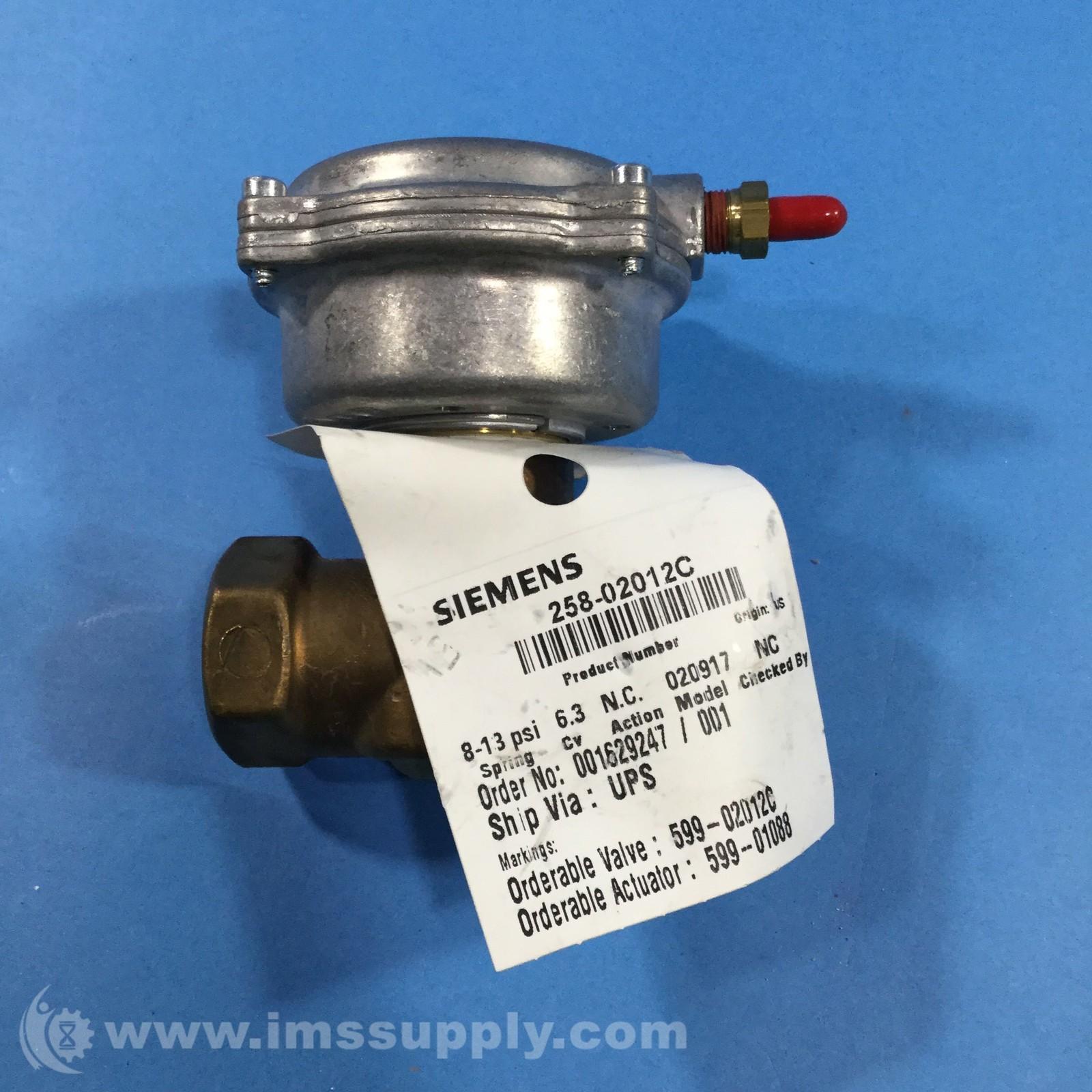 258-02012C 2-Way Brass Valve FNIP