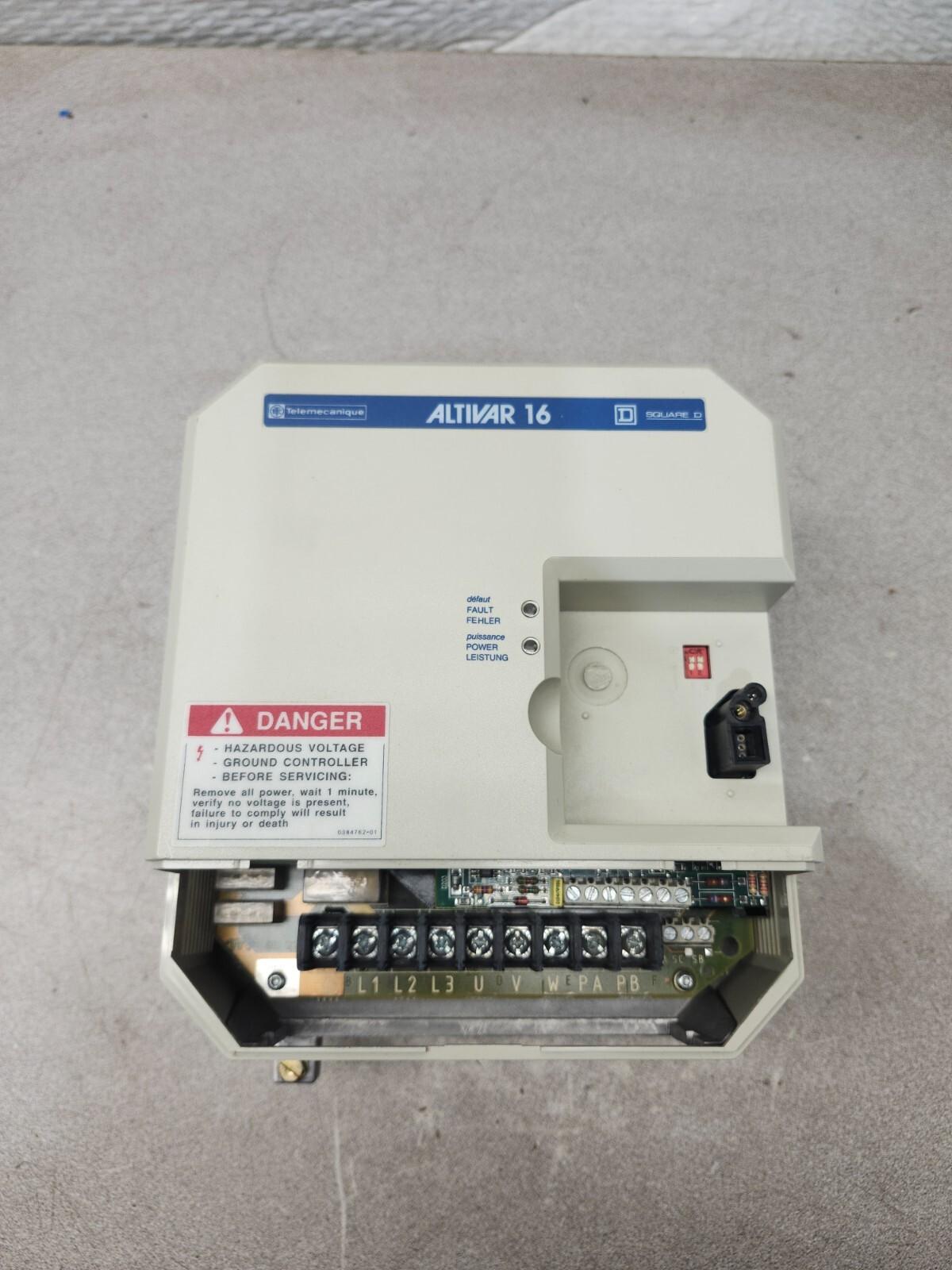 Telemecanique 460V/60HZ 3PH ATV16U18N4