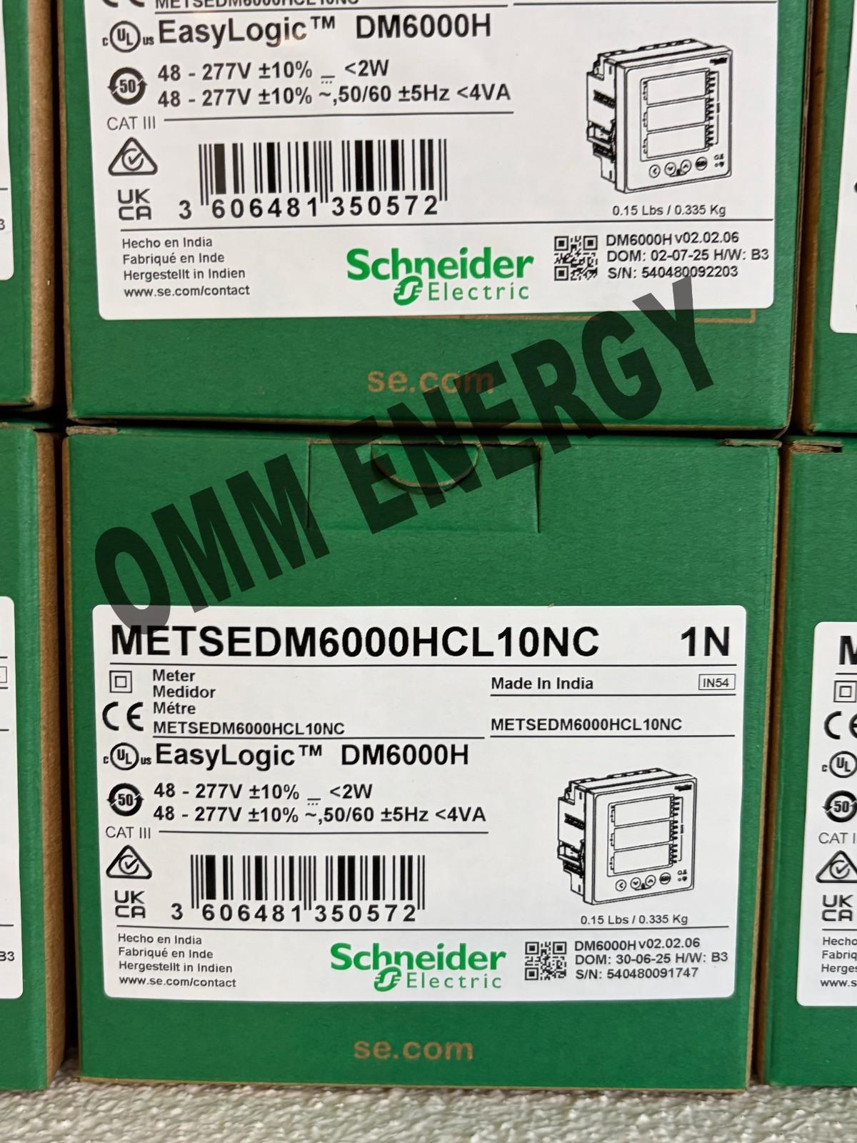 METSEDM6000HCL10NC DM6000H series multimeter, LED display