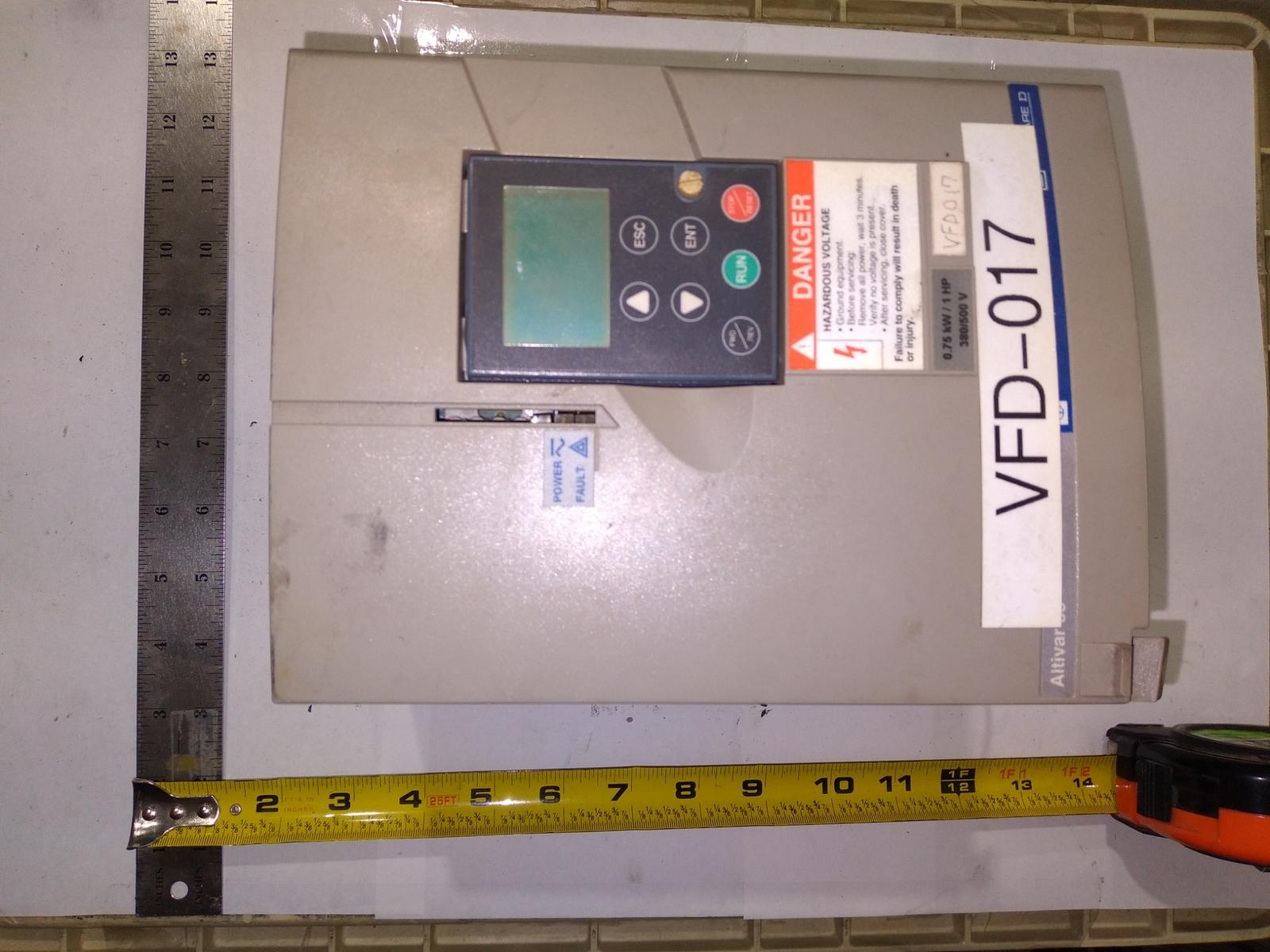 ATV58HU41N4Z VFD-017 0.75KW 1HP 380/500V