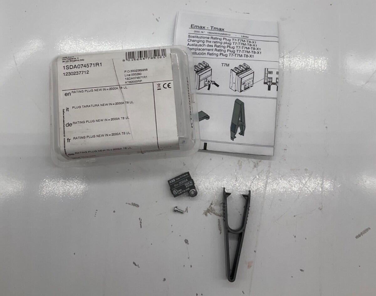 KT82000RP RATING PLUG FOR T8 FRAMES 2000