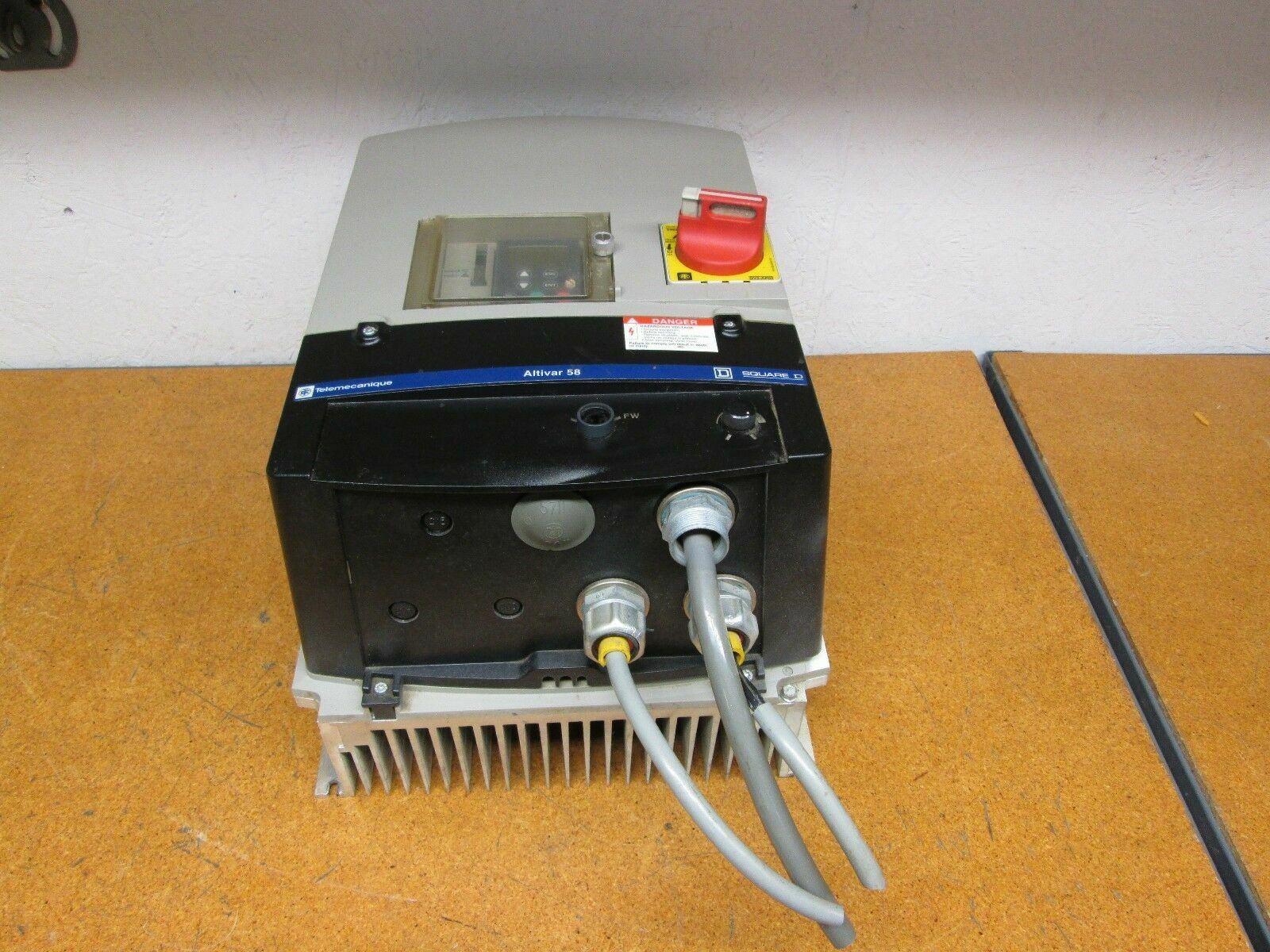 ATV58EU72N4U AC Drive 380/500V 50/60Hz 4kW/5HP