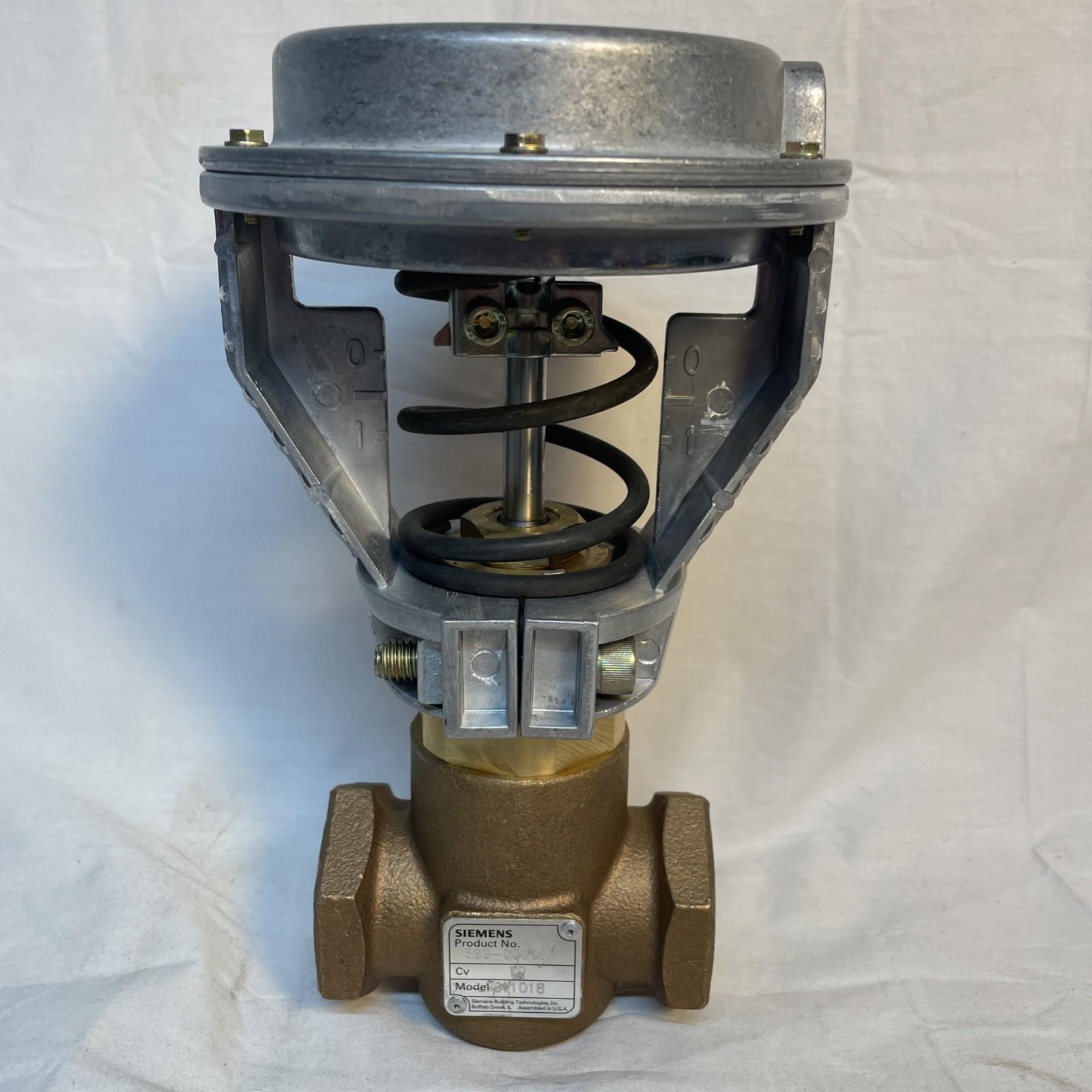 268-03005 Control Valve With 4" Actuator And 1" NPT N/O Brass Valve