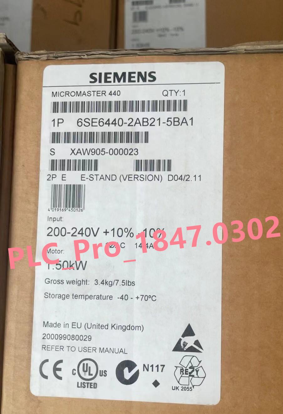 6SE6440-2AB21-5BA1 6SE6 440-2AB21-5BA1