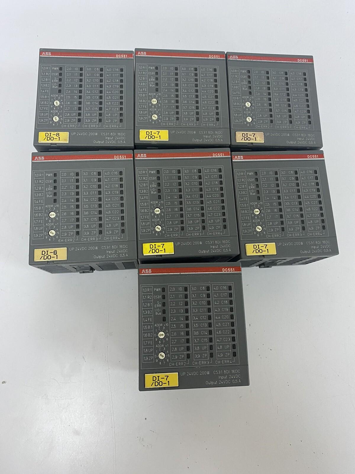 DC551-CS31 D0 1SAP220500R0001 CS31 Bus Module With Terminal Base