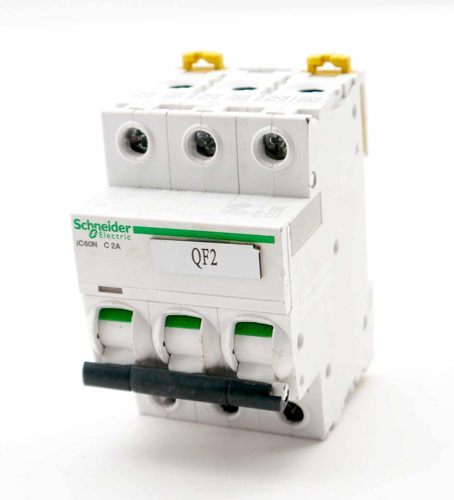 A9F74302 Circuit breaker, 2A, 400VAC/DC, C-characteristic...