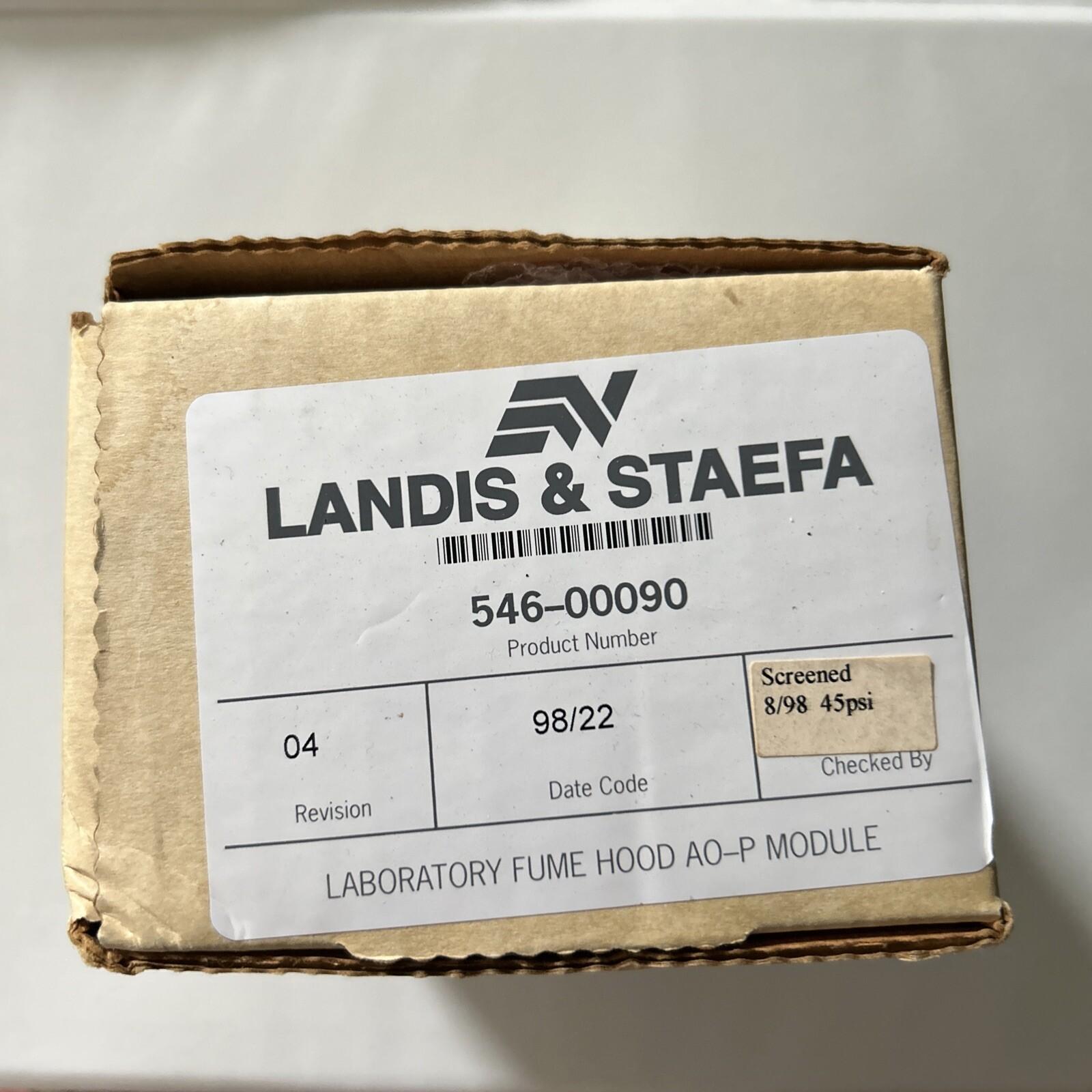 LANDIS 546-00090 Laboratory Analog Output-Pneumatic AO-P Module