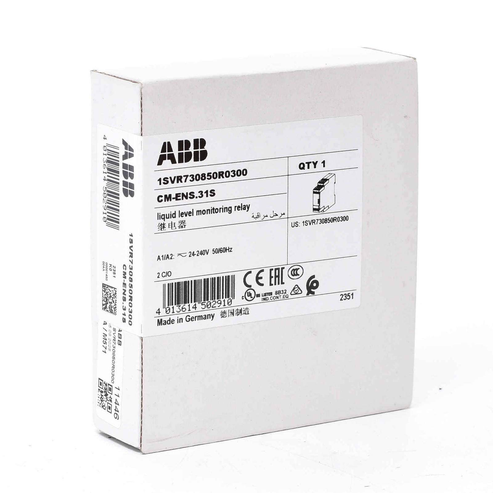 1SVR730850R0300 CM-ENS.31S Liquid Level Monitoring Relay