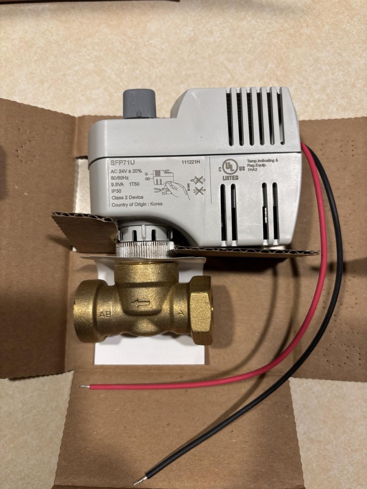 599 Series Zone Valve And Actuators 243-00210