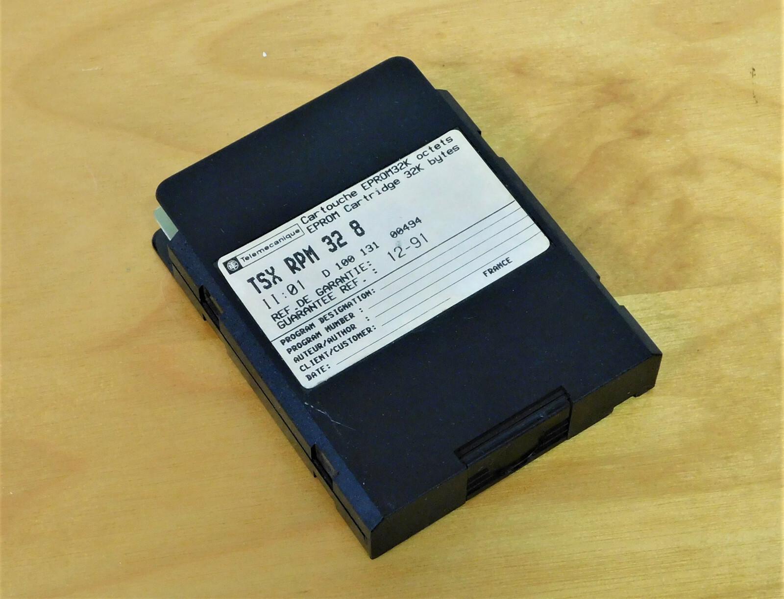 Eprom Catridge 32K Bytes 12-91 TSX-RPM-32-8