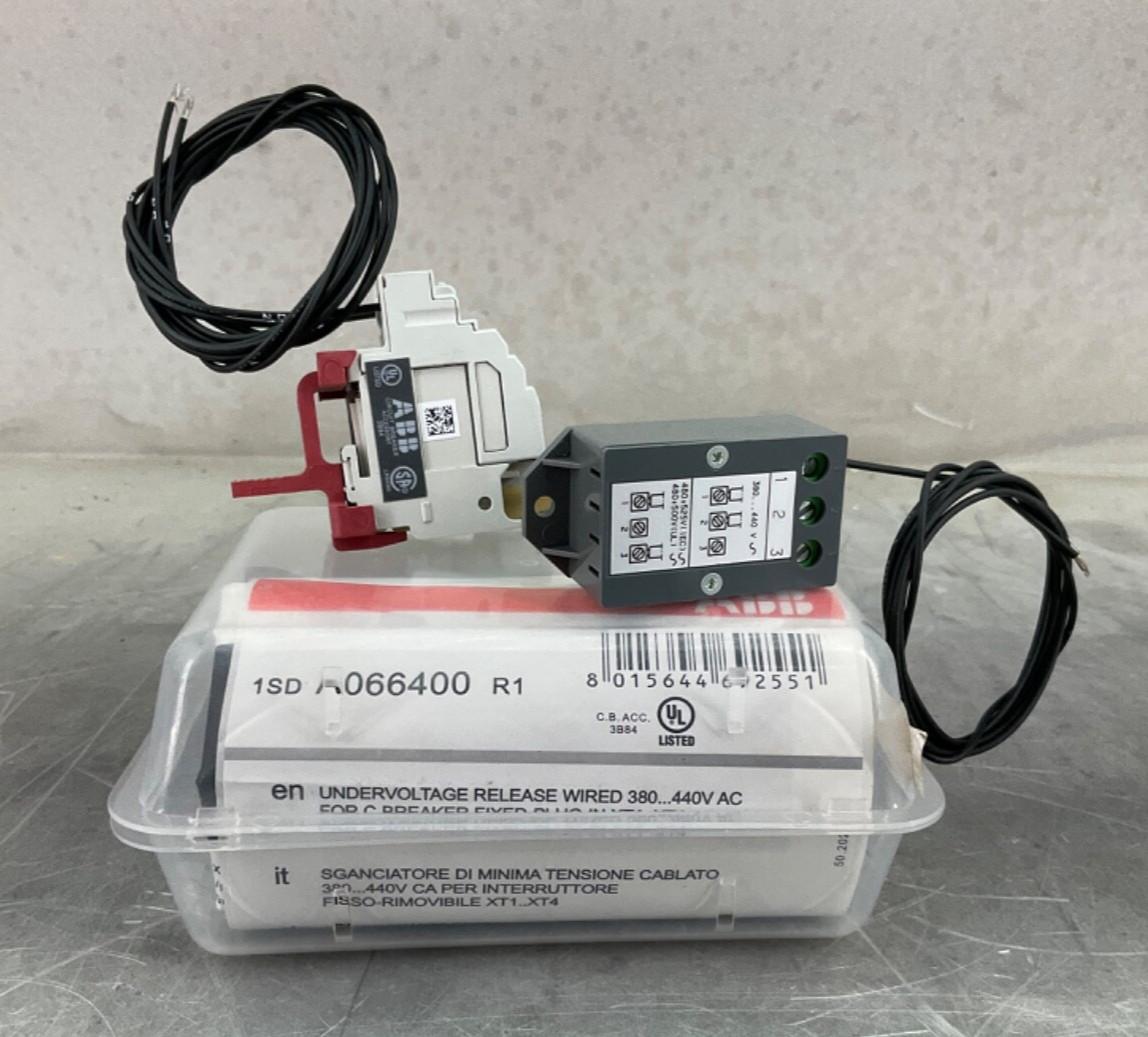 KXTAUVRCFP6 WIRED UNDER VOLTAGE RELEASE 380-440VAC FIXED PLUG IN XT1-XT4
