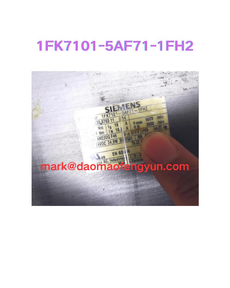 1FK7101-5AF71-1FH2 Motor Test OK,